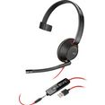 poly headset blackwire 5210 zwart