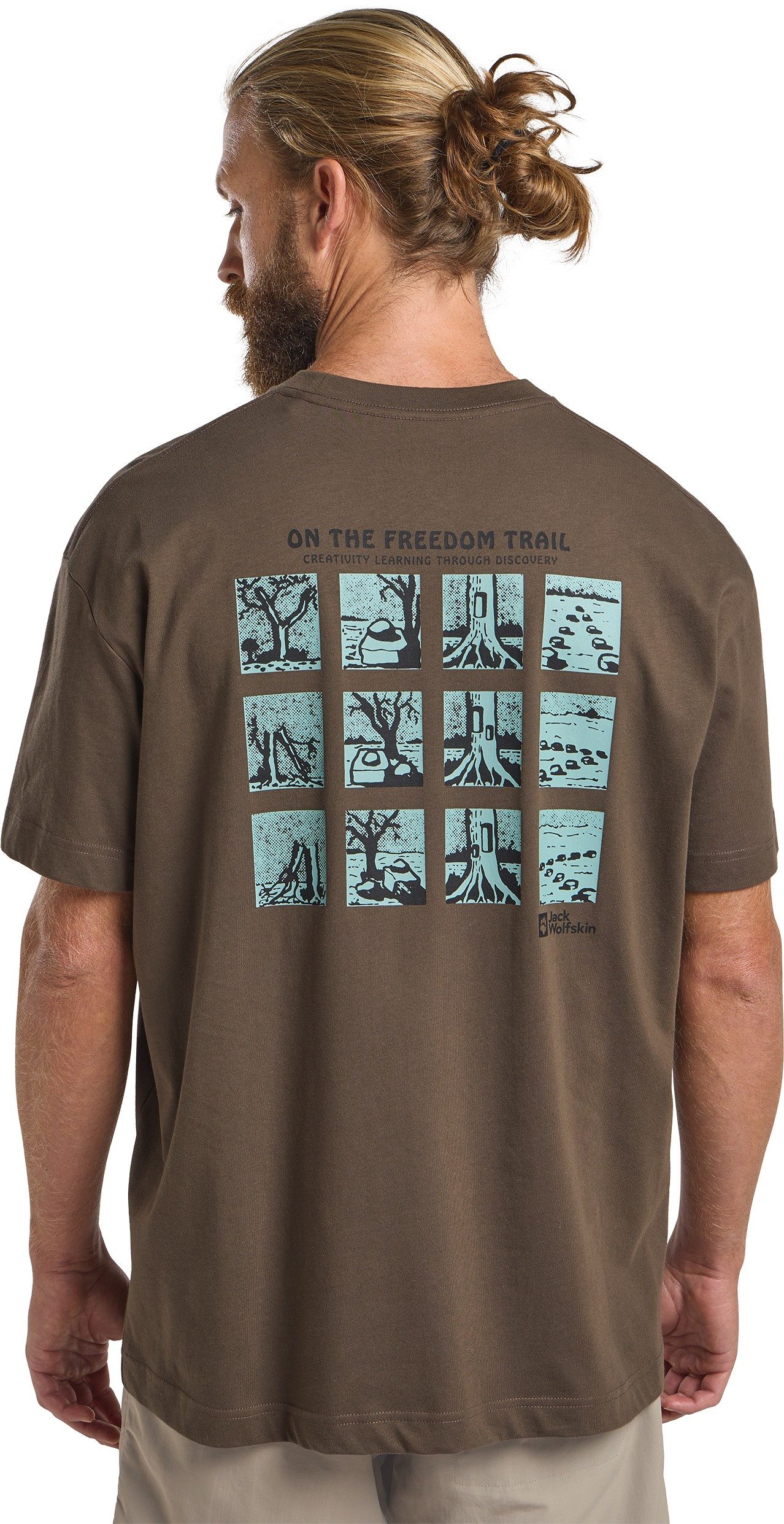 Jack Wolfskin T-shirt TRAILBLAZER T M