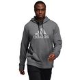 adidas performance hoodie game and go pullover hoodie grijs
