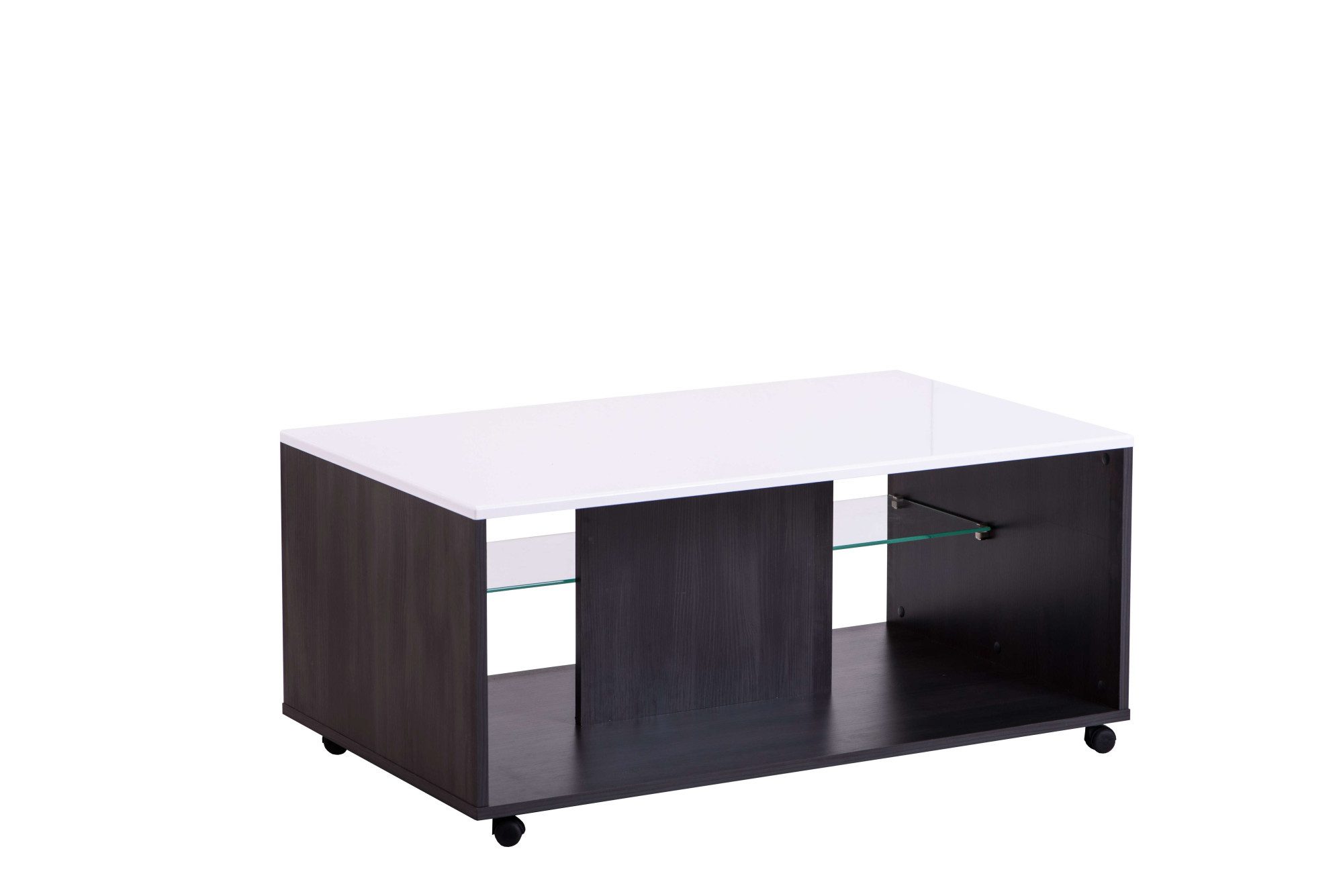 INOSIGN Salontafel Enzo Hoogglans plaat, met wielen