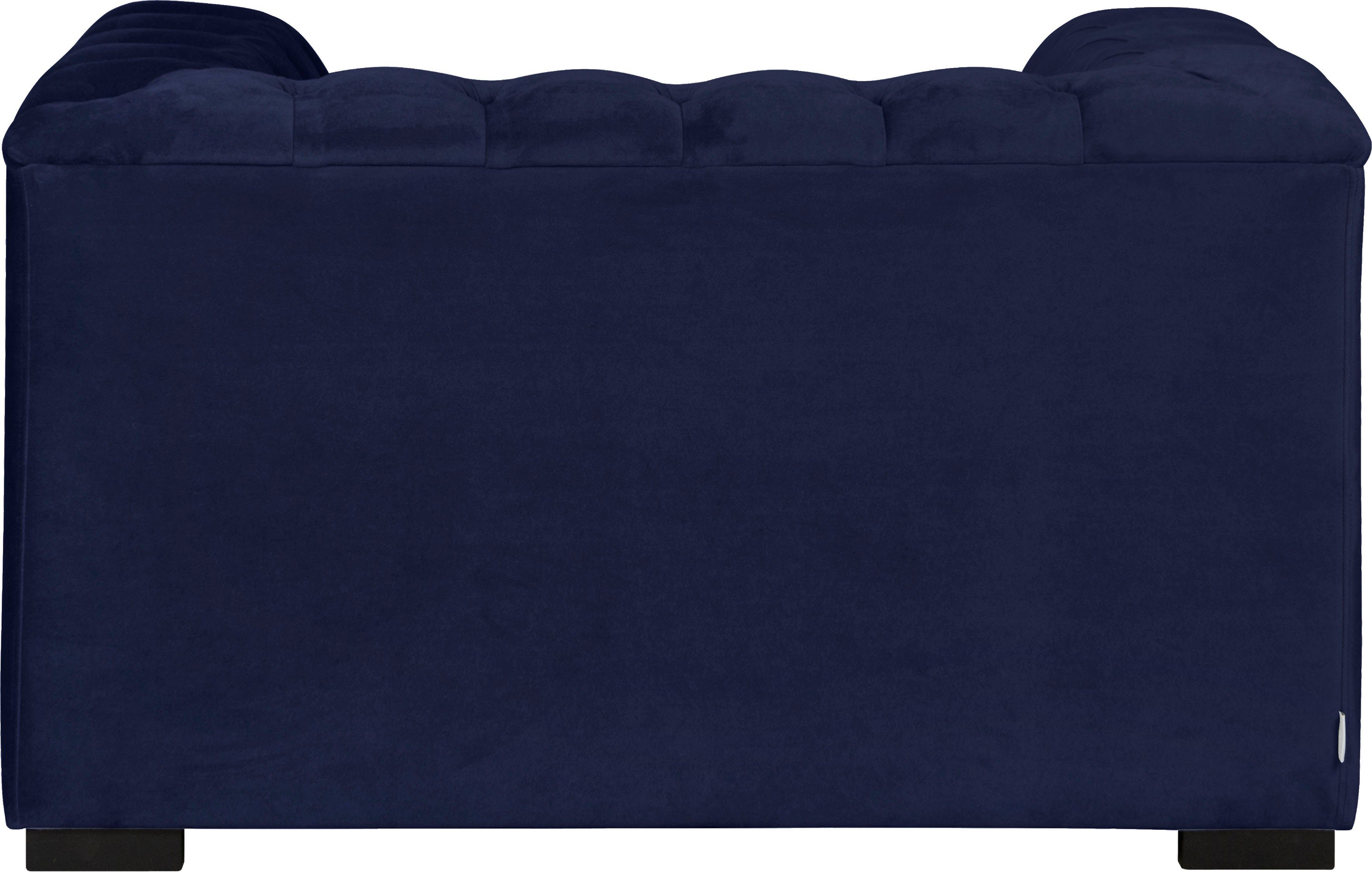 Guido Maria Kretschmer Home&Living Chesterfield-fauteuil Kalina stoel klassieke chesterfield knoopdetails, zeer hoogwaardige afwerking
