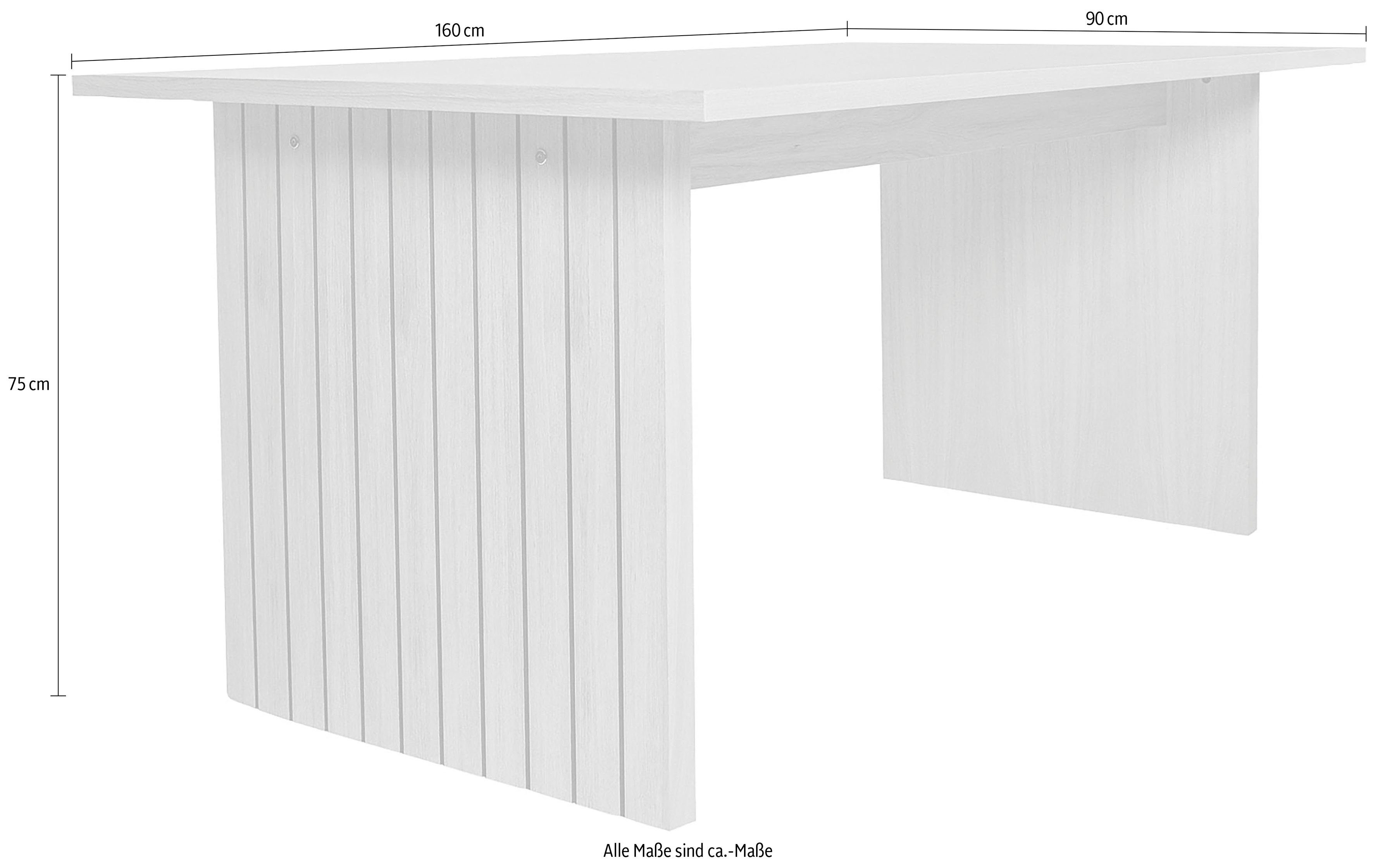 Woodman Eettafel Stripe Houtfineer van eiken
