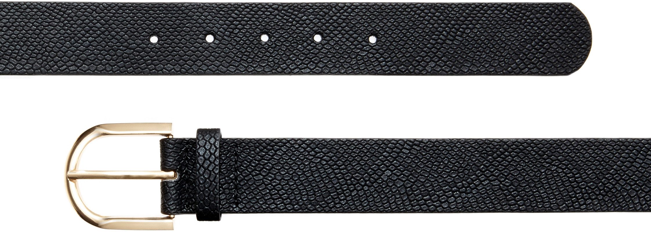 Lascana Heupriem Broekriem in metallic-look, riem, jeansriem