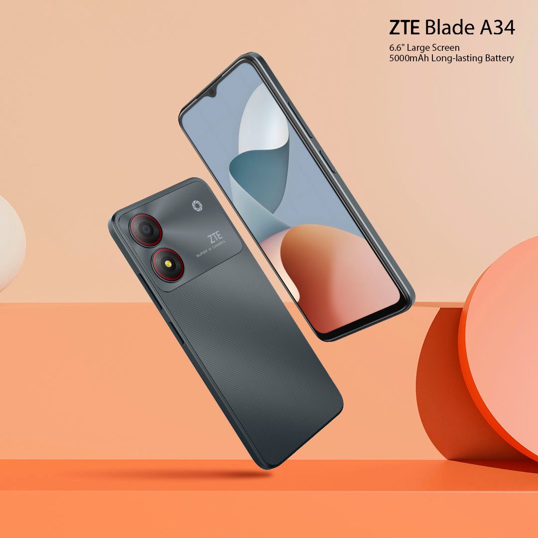 ZTE Smartphone Blade A34