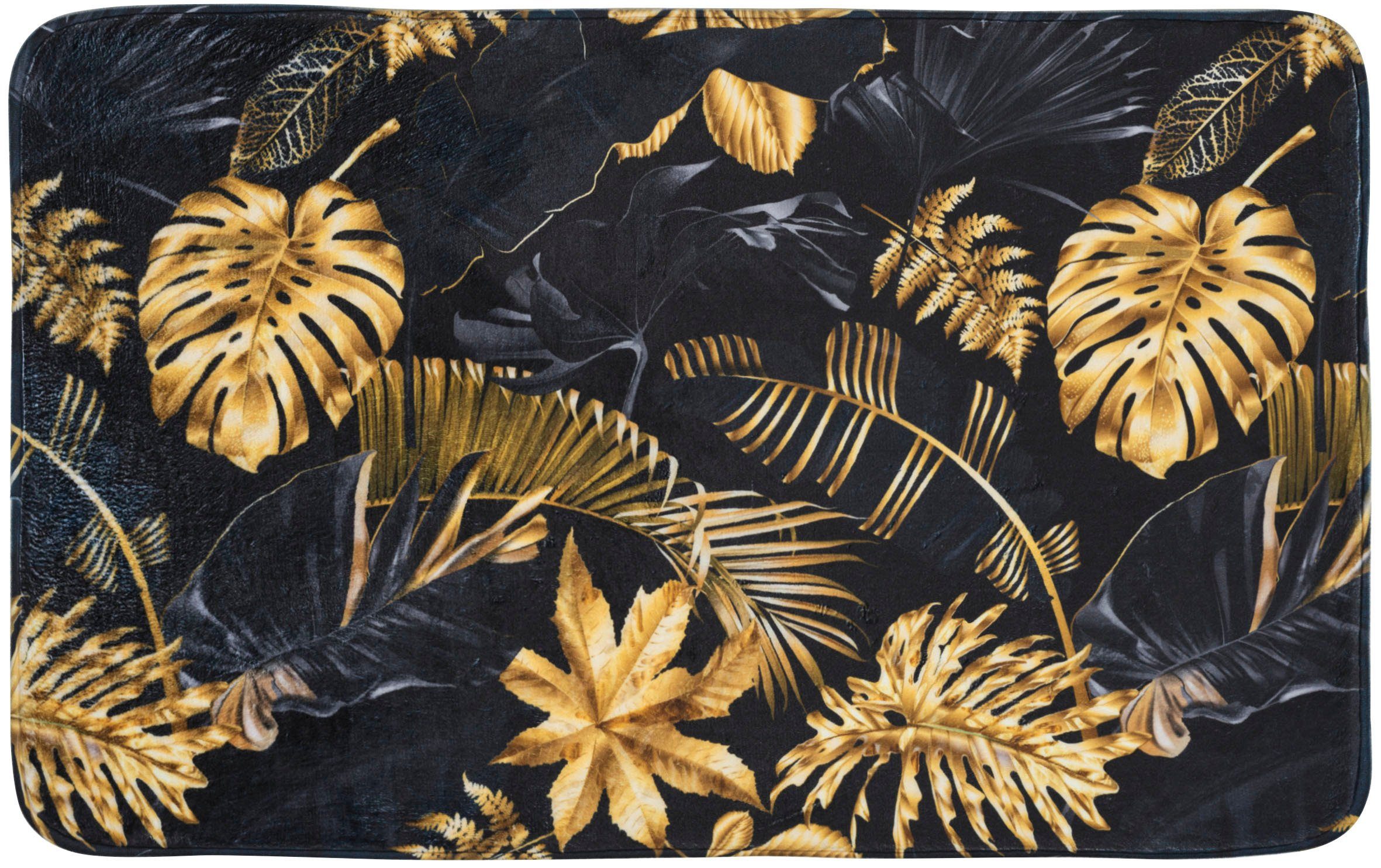 Sanilo Foam-badmat Golden Leaves (1 stuk)