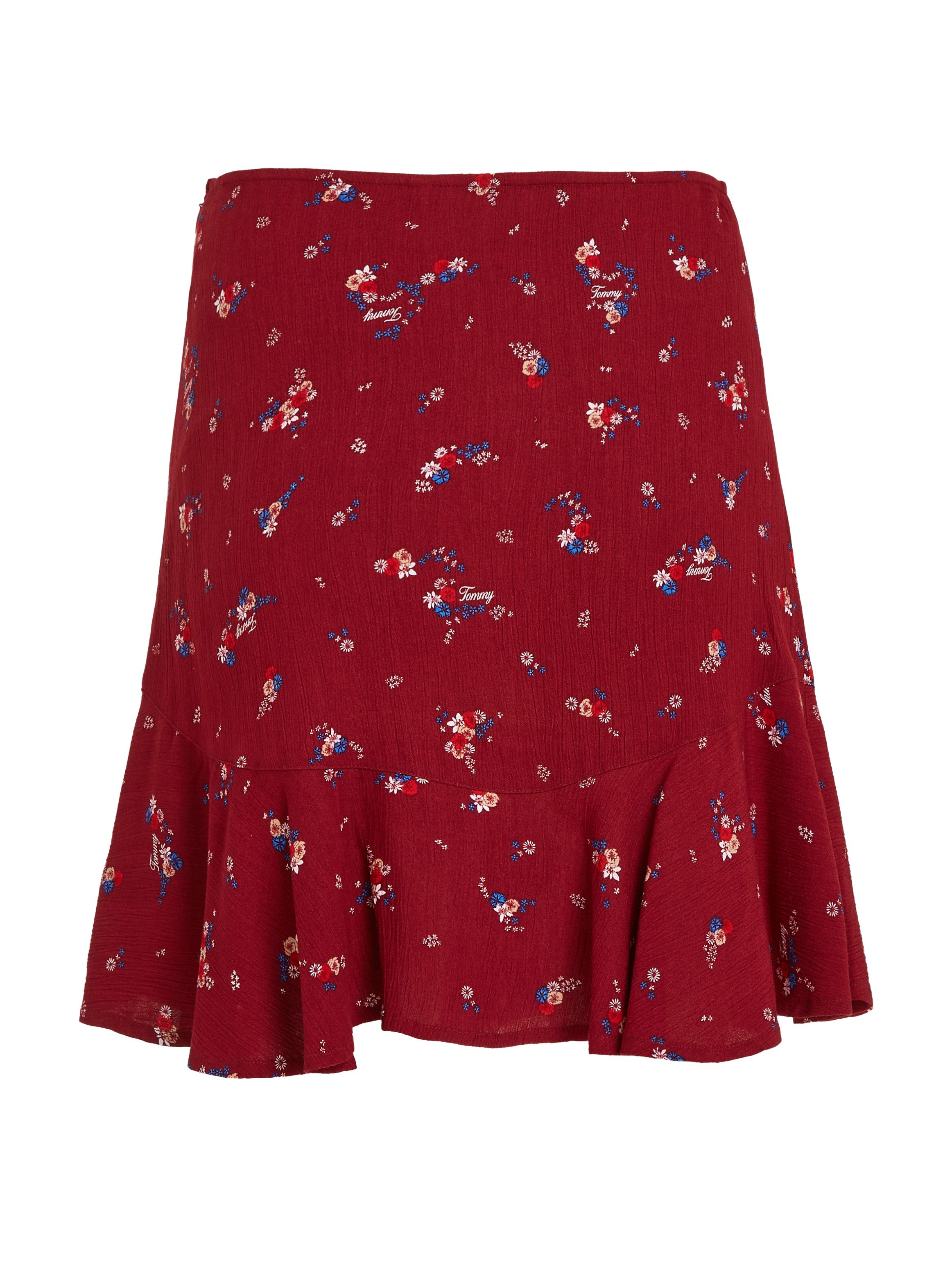 TOMMY JEANS Minirok TJW FLORAL TIERED MINI SKIRT