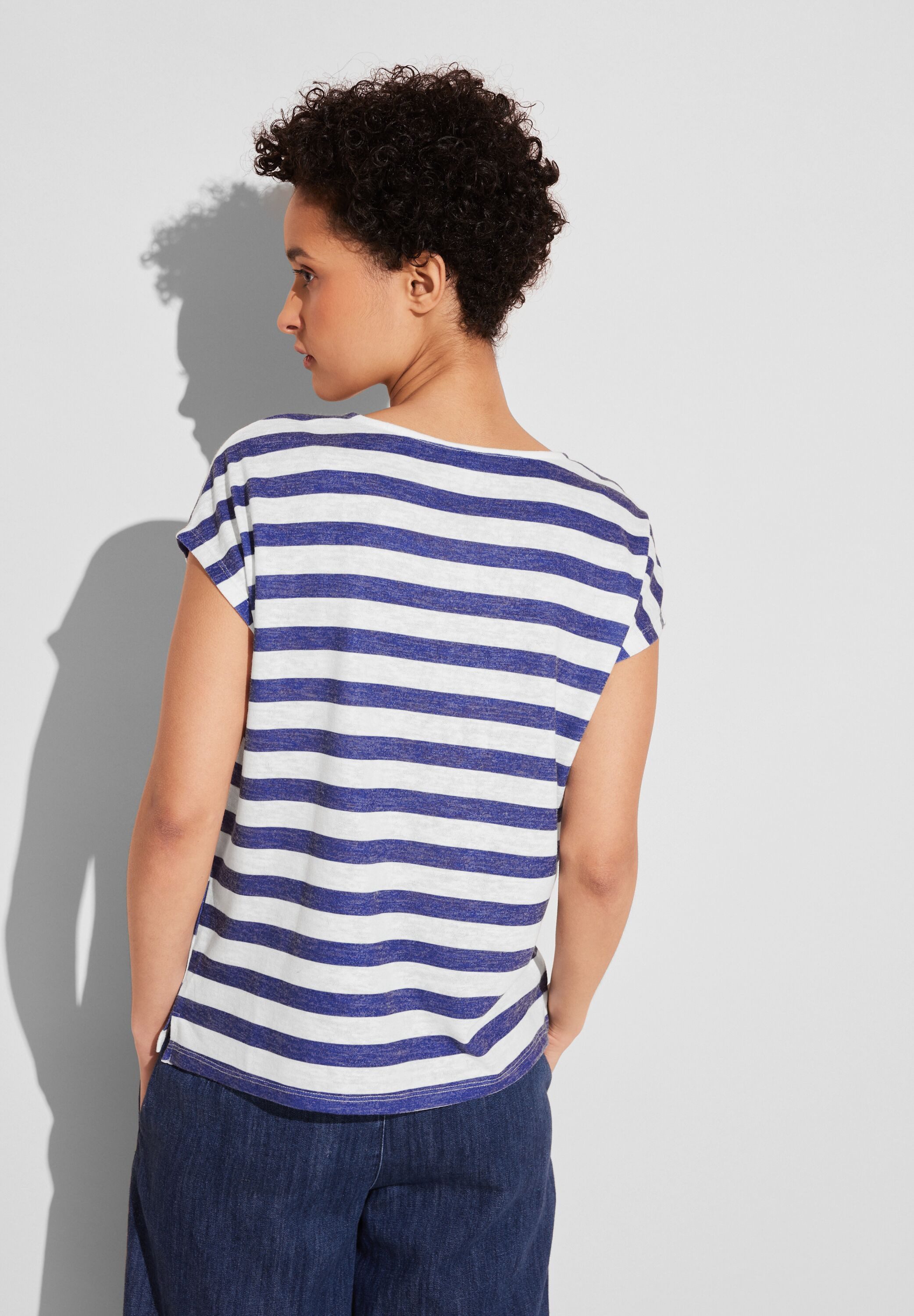 STREET ONE Shirttop met gestreept patroon