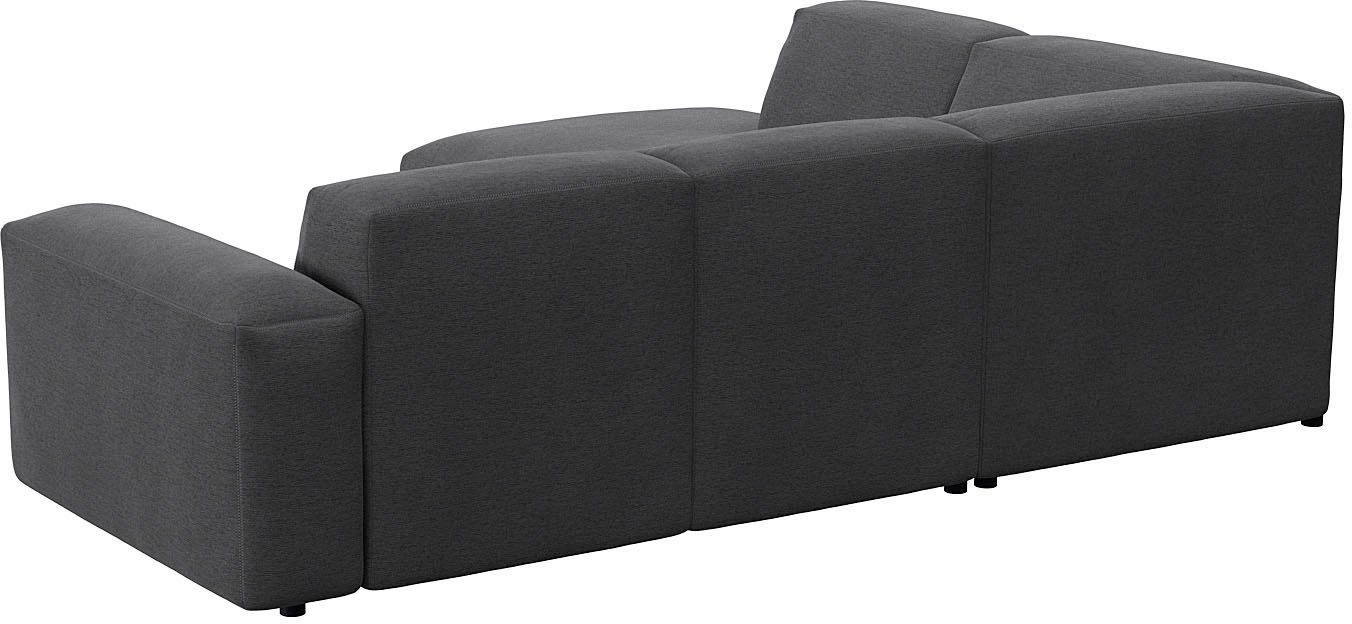 FLEXLUX Hoekbank Lucera, super comfortabel door hoogwaardige zitconstructie met koudschuim