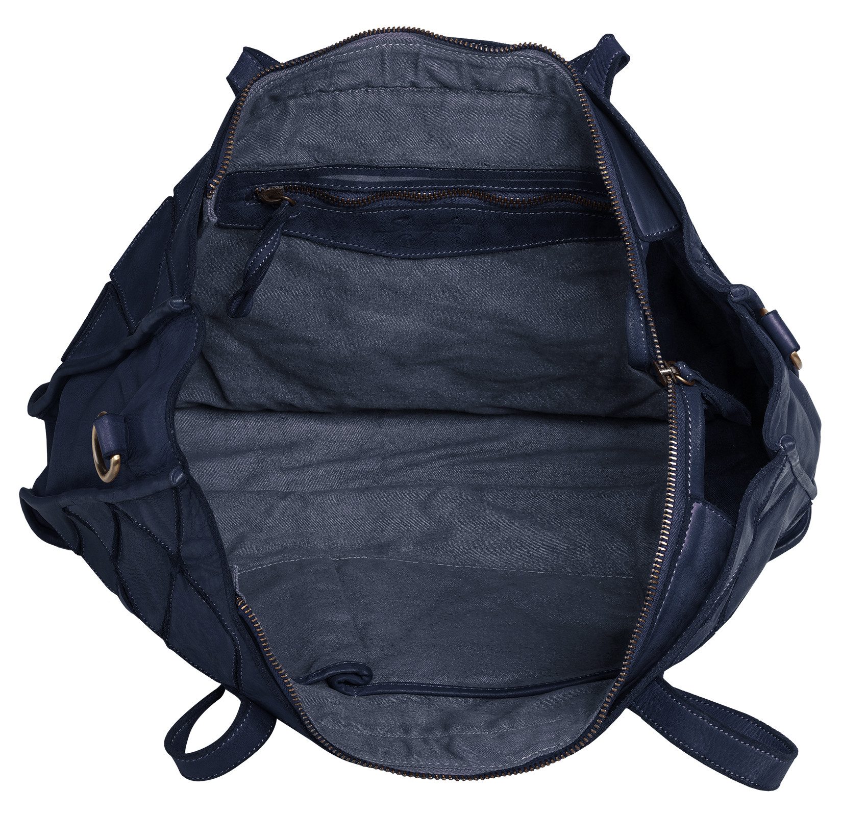 Samantha Look Shopper echt leer, made in italy