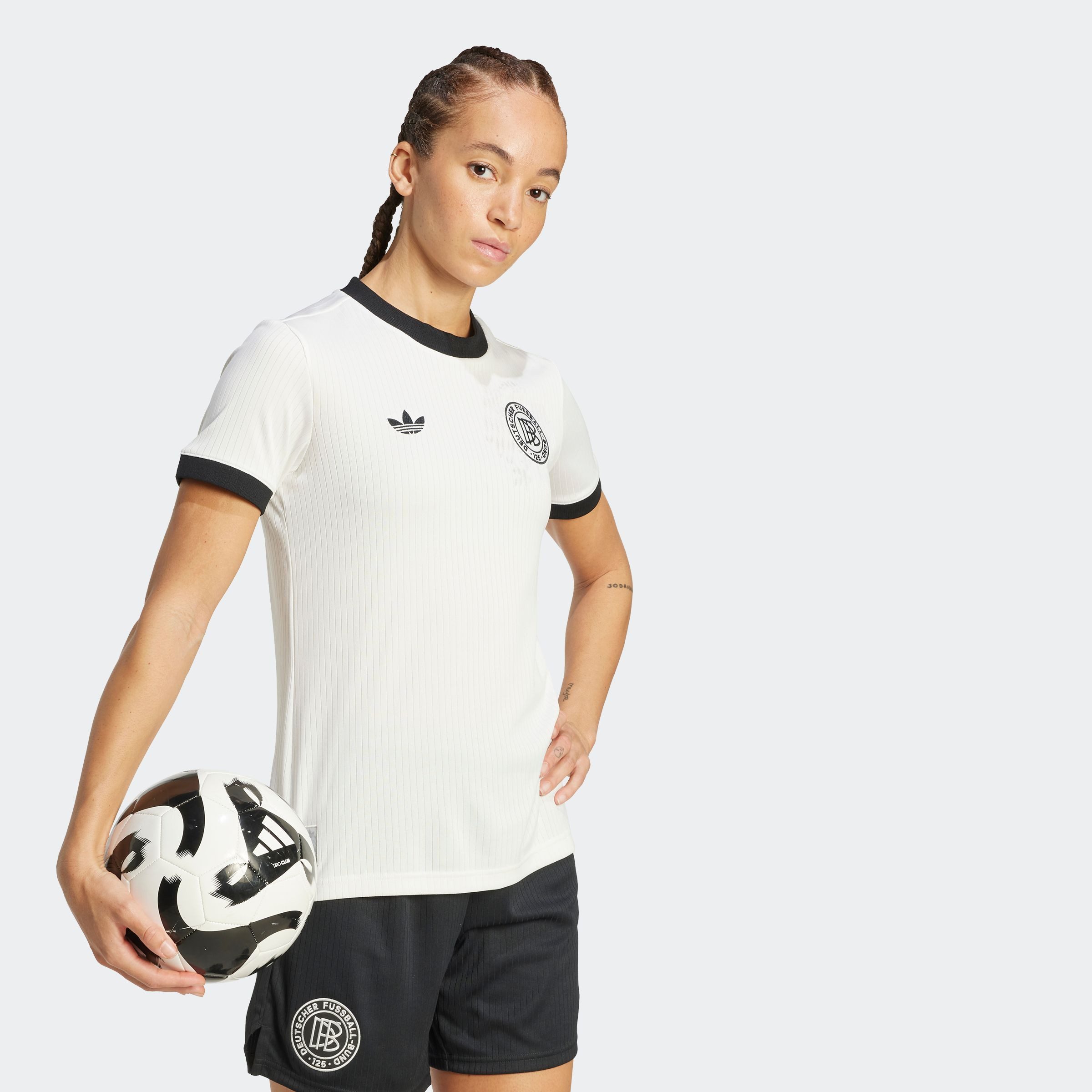 adidas Performance Voetbalshirt DFB 125 JSY W Jubileum, 125 jaar jubileumtrui