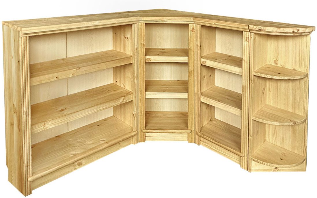 Home affaire Staand rek Soeren van massief grenen, in 2 breedten, diepte 29 cm