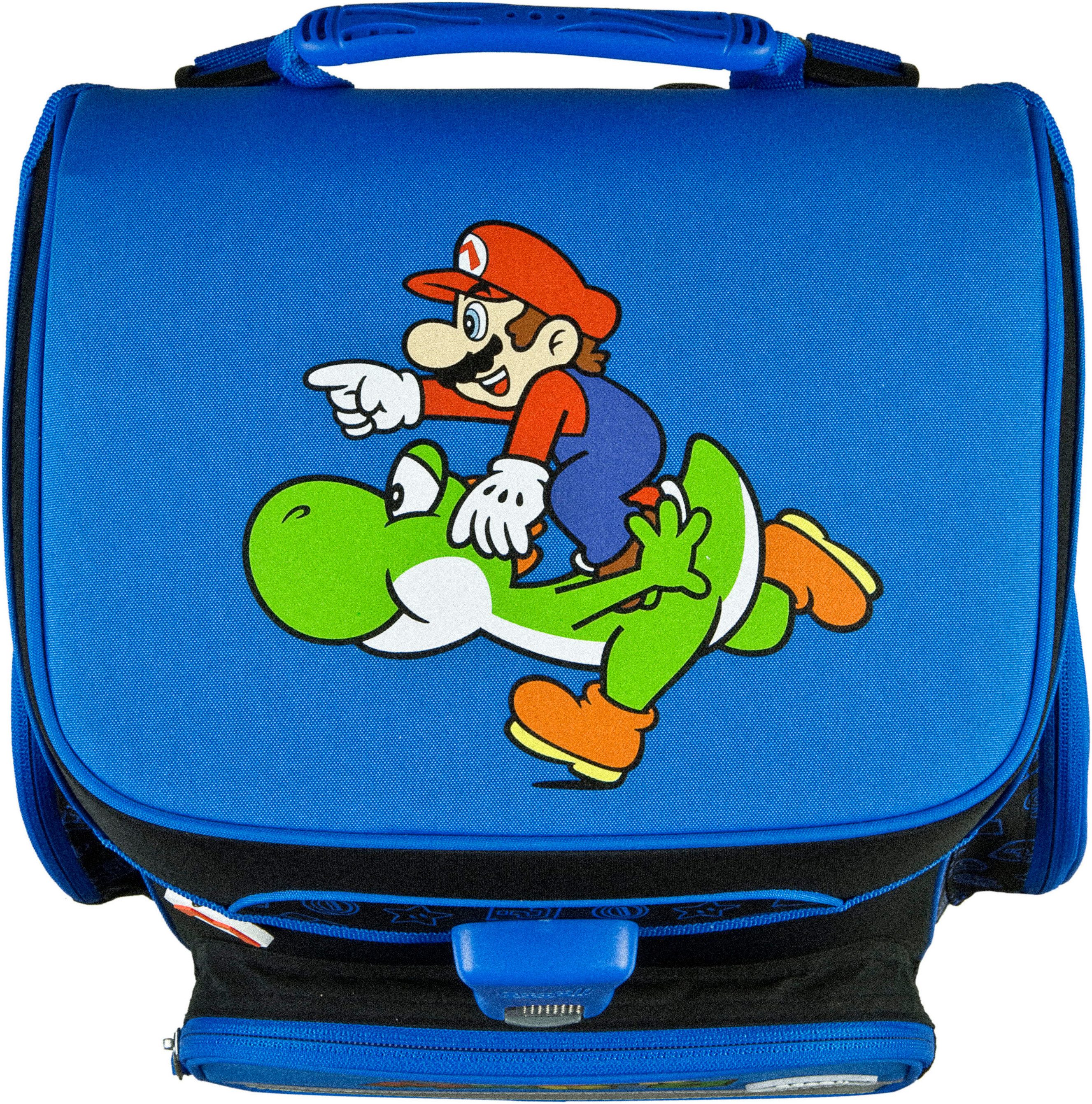Scooli Schooltas EasyFit, Super Mario (set, 5-delig)