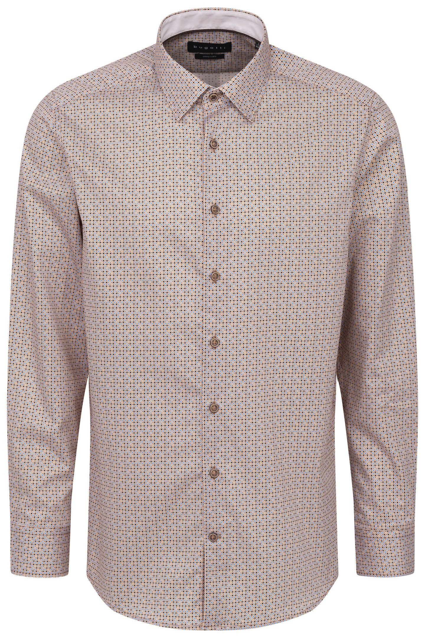 Bugatti Overhemd met lange mouwen met under-button-down
