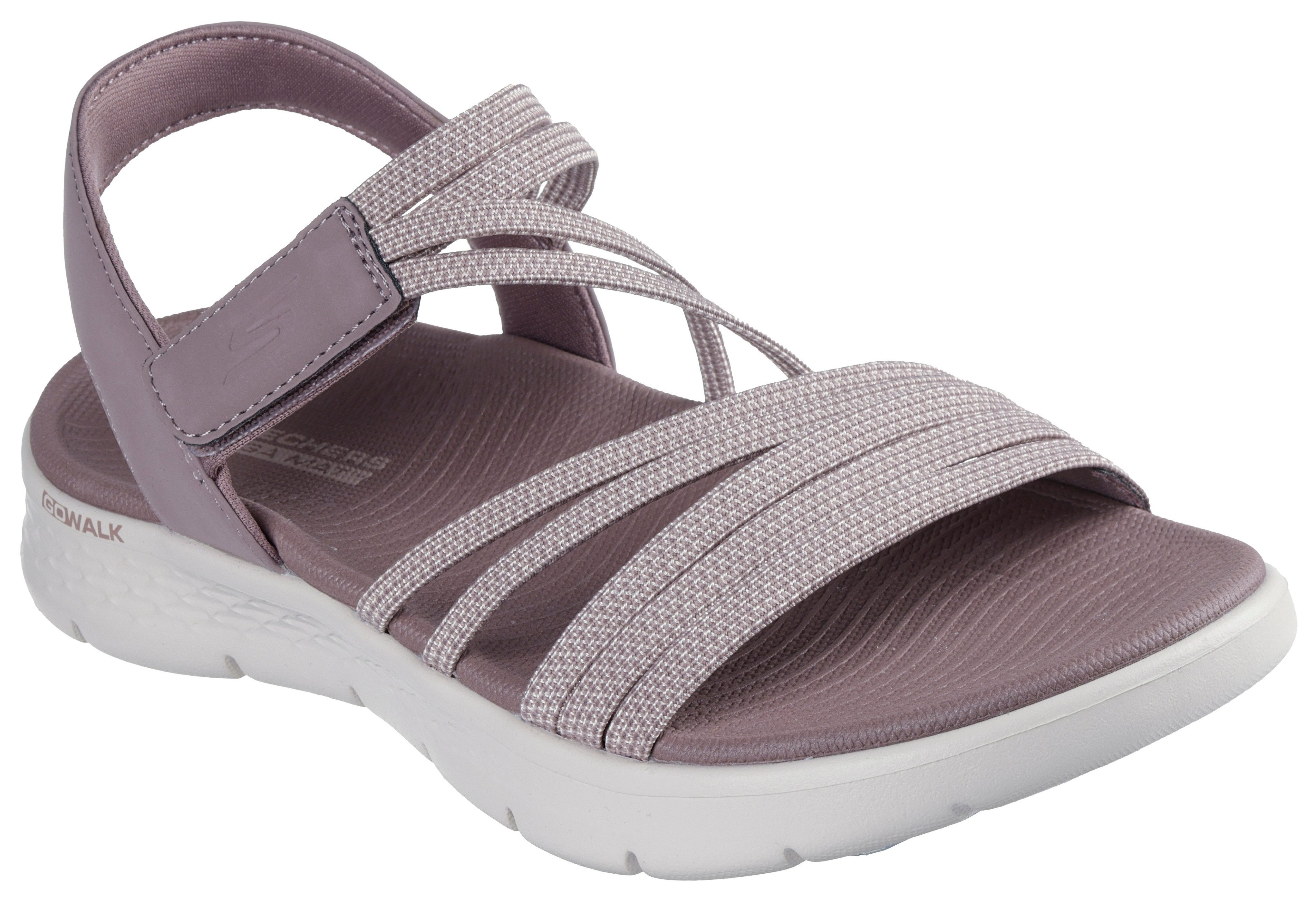 Skechers Sandalen GO WALK FLEX SANDAL dames sportieve sandalen maat 36 paars