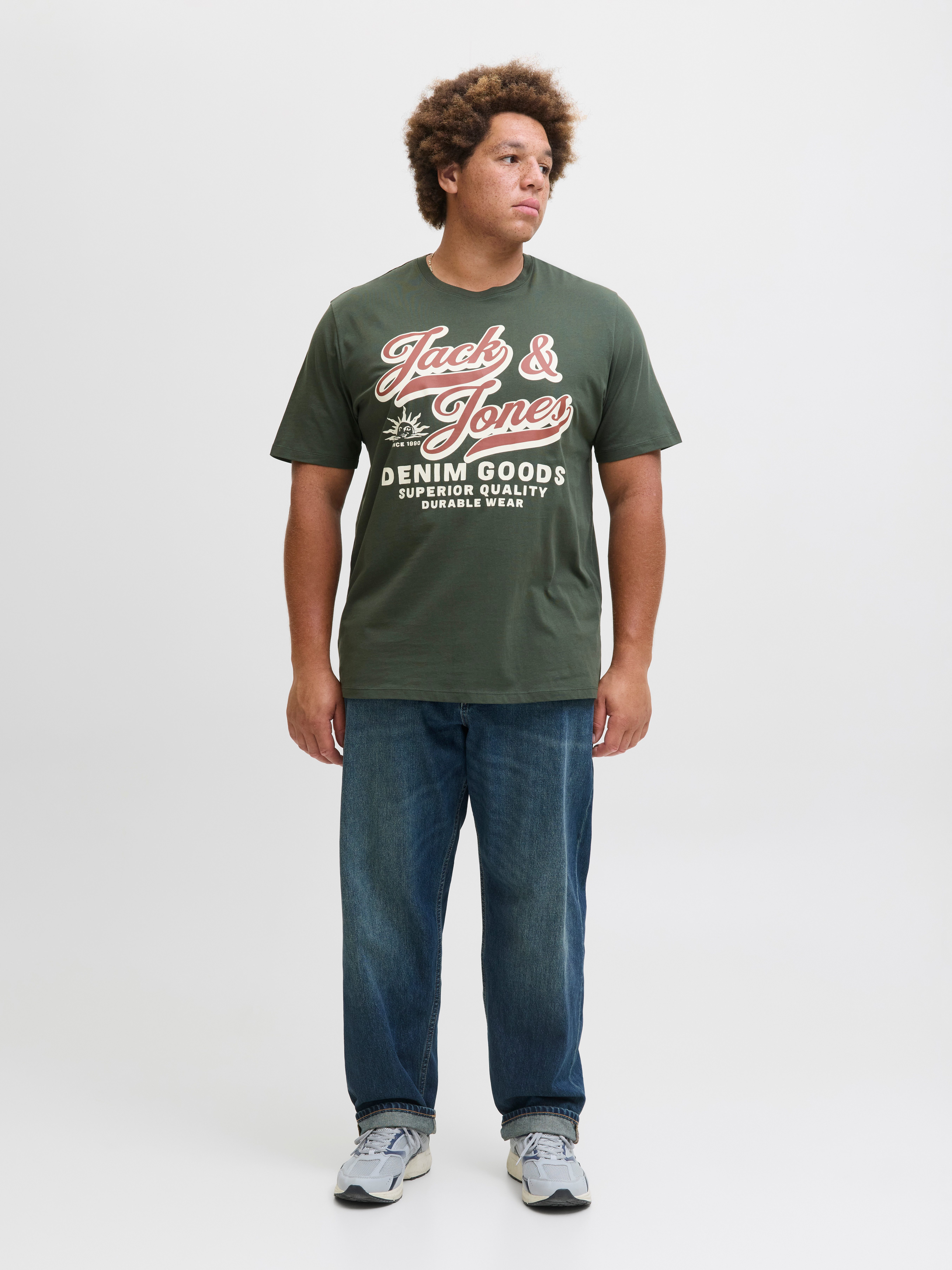 Jack & Jones PlusSize Loose fit jeans JJICHRIS JJORIGNIAL MF 912 NOOS PLS