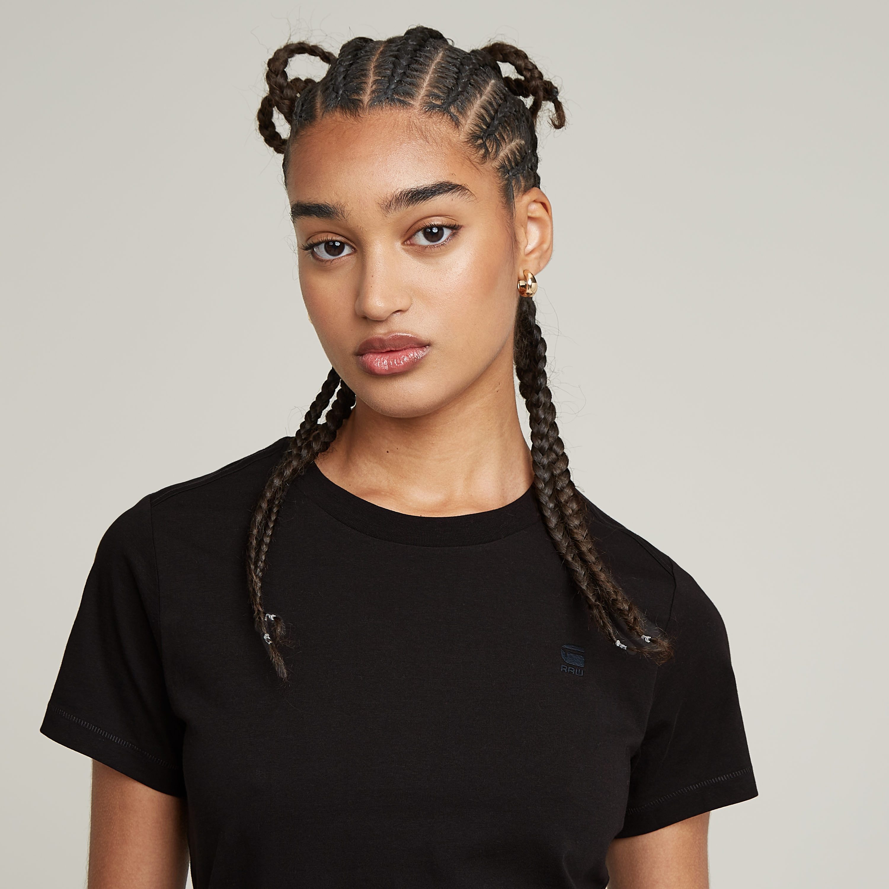 G-Star RAW T-shirt Nifous met klein logoborduursel