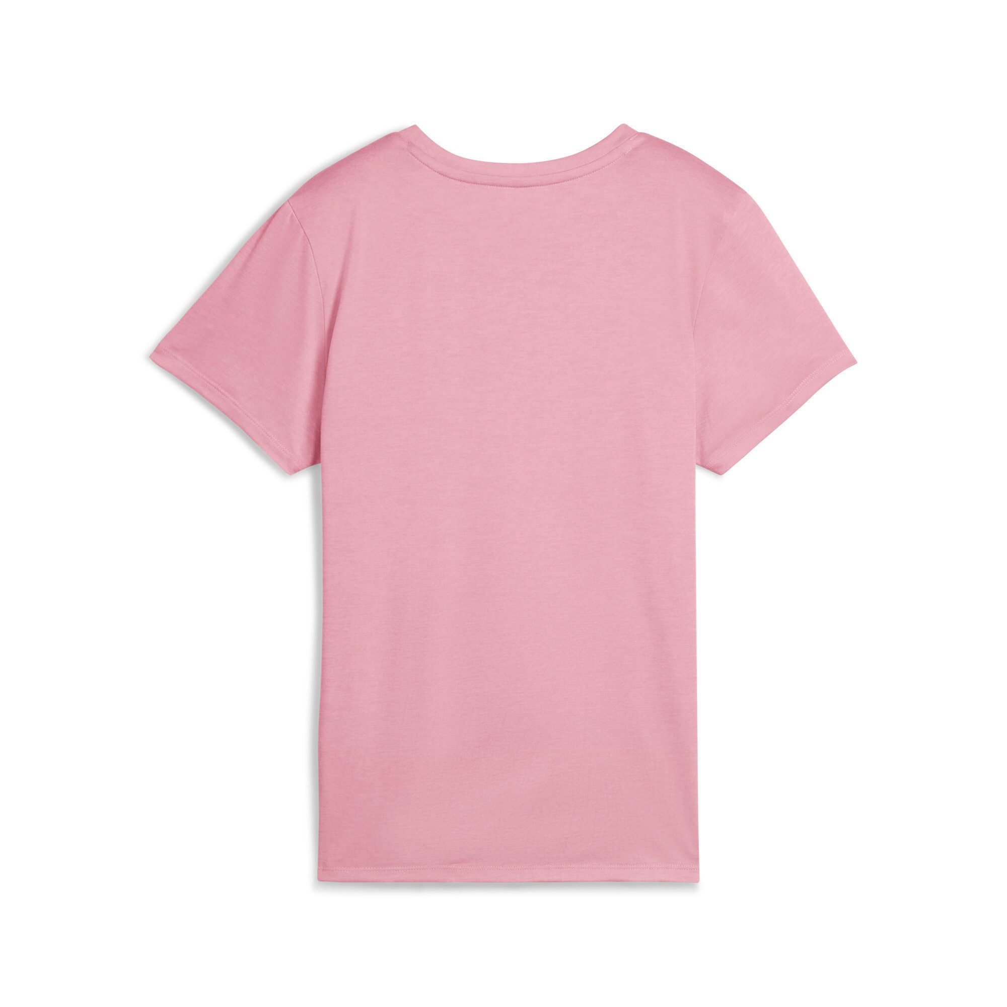 PUMA Trainingsshirt W TAD ESSENTIAL HEATHER LOGO TEE