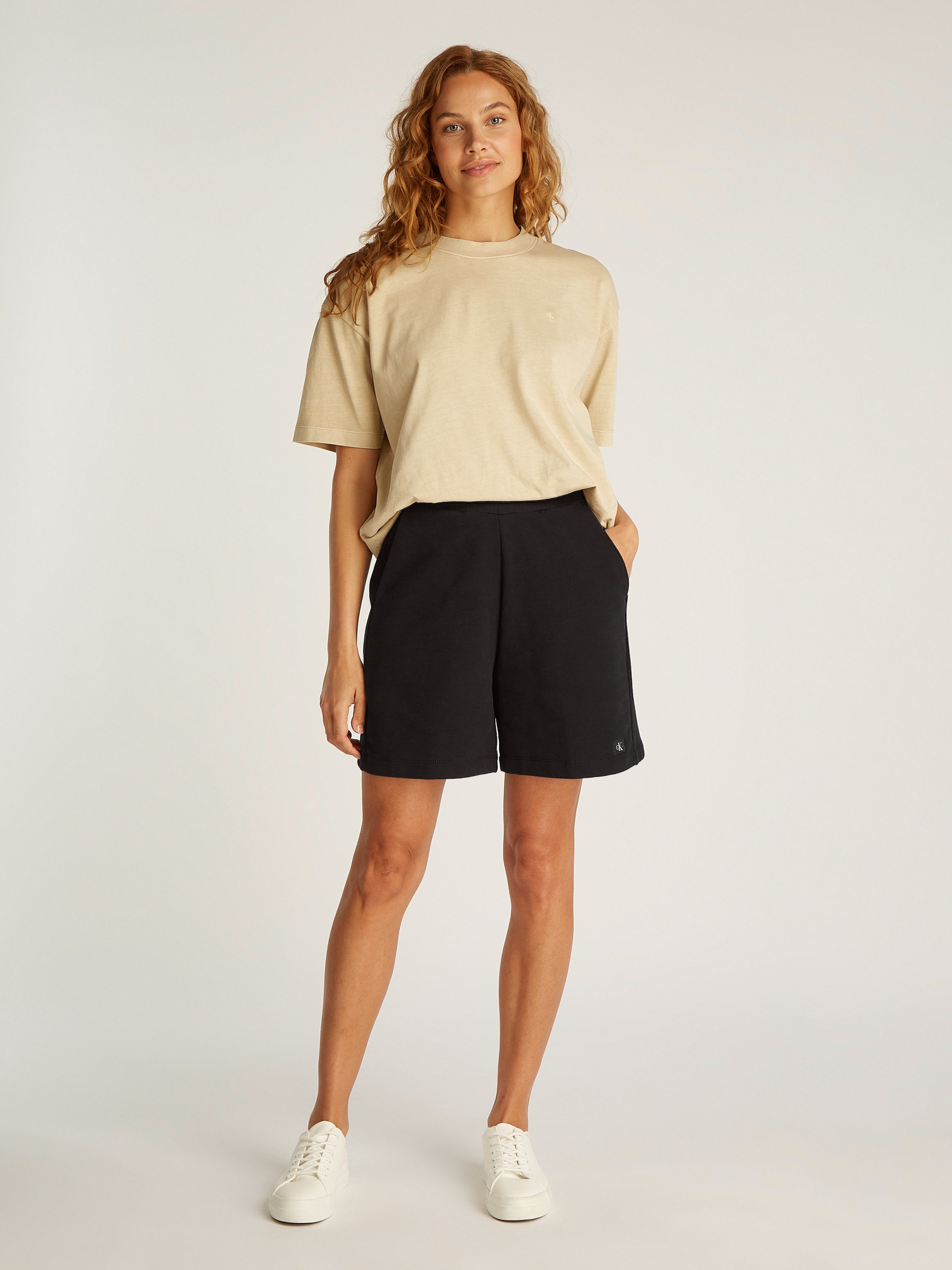 Calvin Klein Sweatshort WOVEN LABEL SHORTS