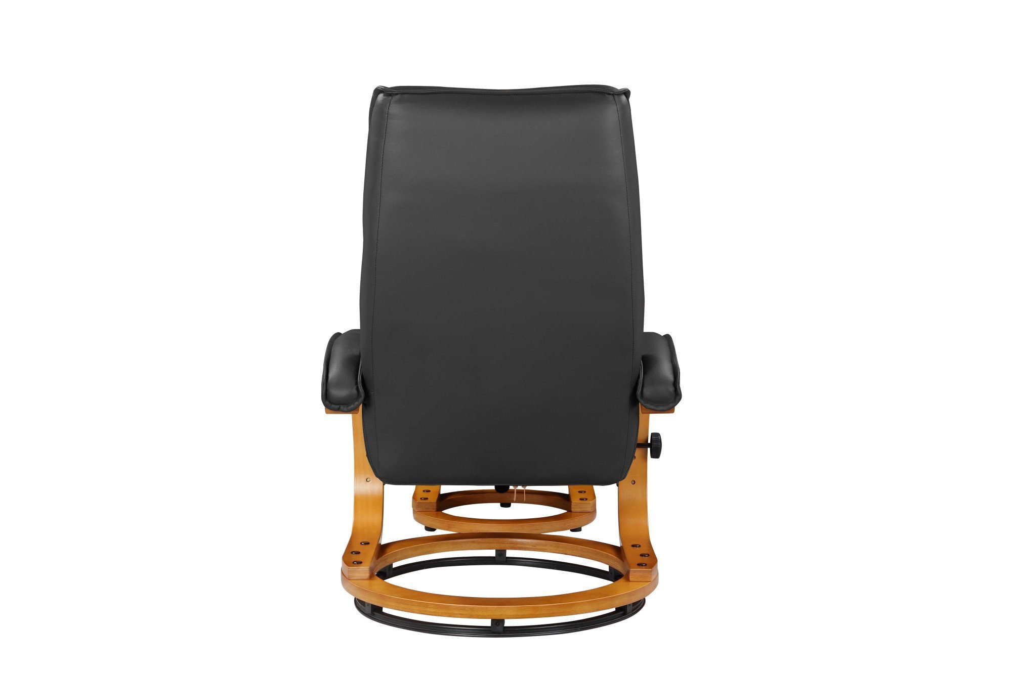 Home affaire Relaxfauteuil Paris, tv-stoel met poef en handmatige ligfunctie (set, 2 stuks)
