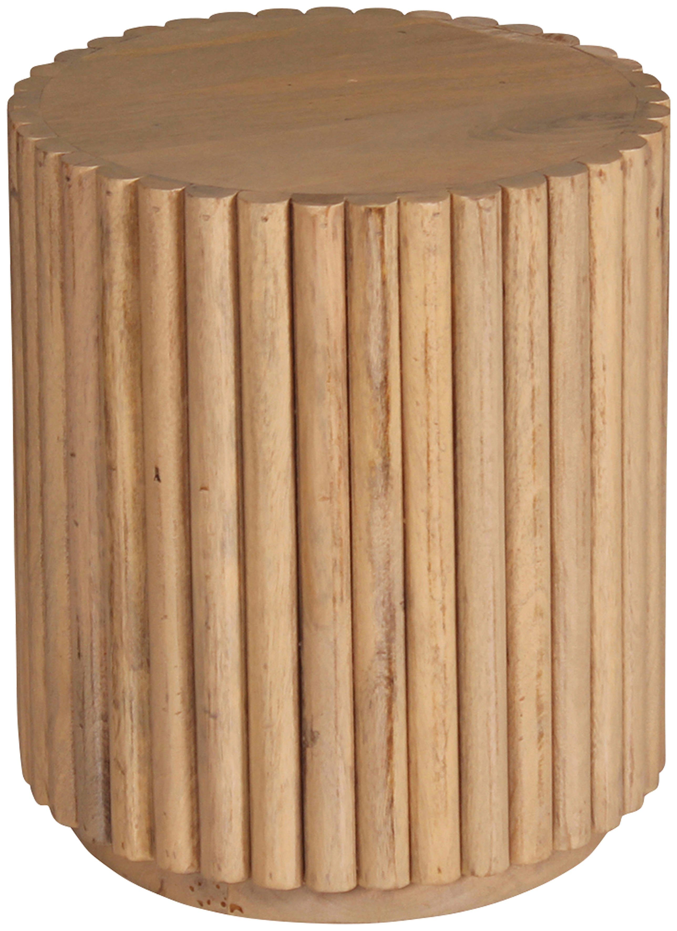 TOM TAILOR HOME Bijzettafel Ripped in extravagante ribbel-look bijzettafels