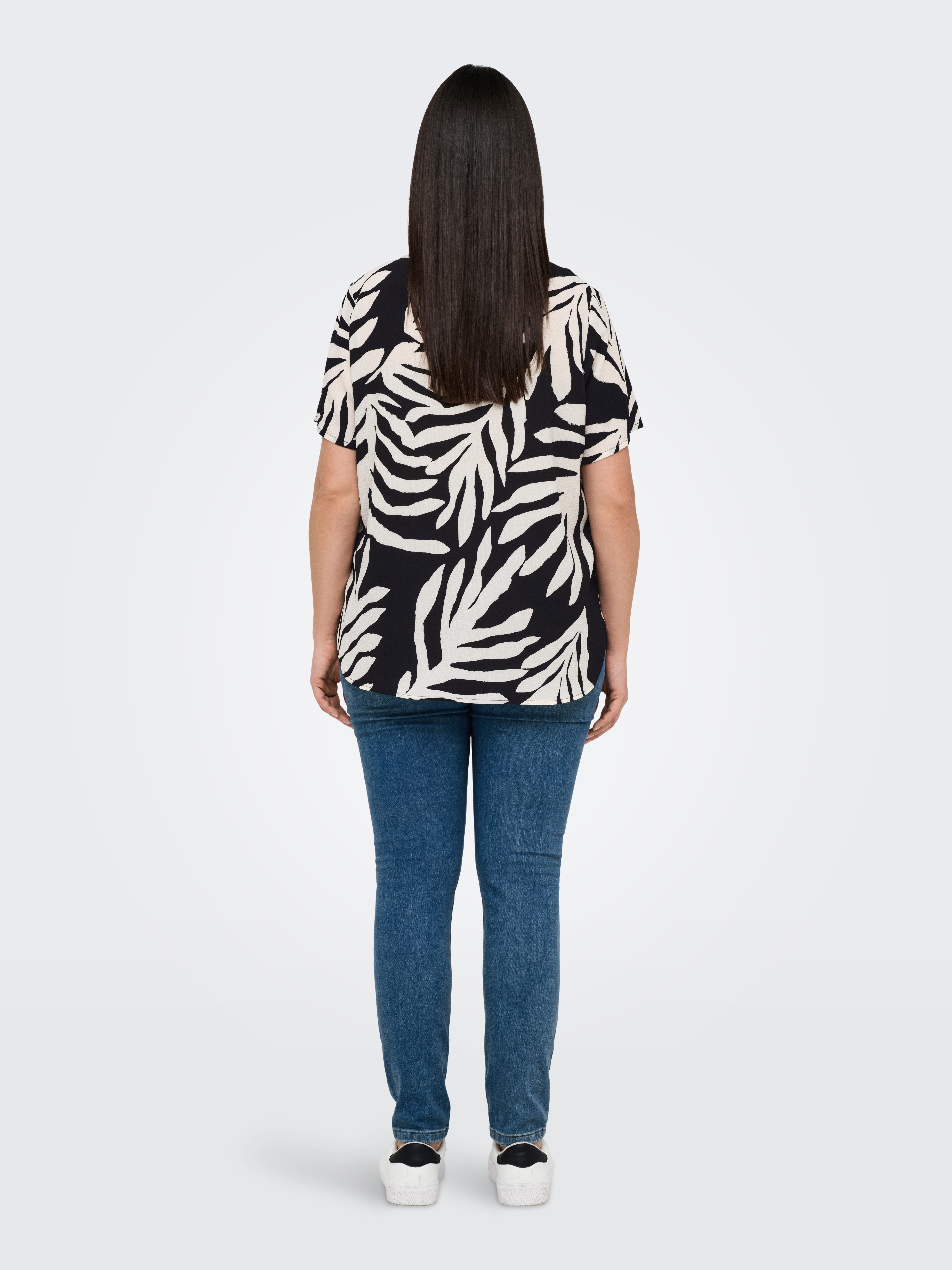 ONLY CARMAKOMA Shirtblouse CARVICA SS TOP WVN NOOS