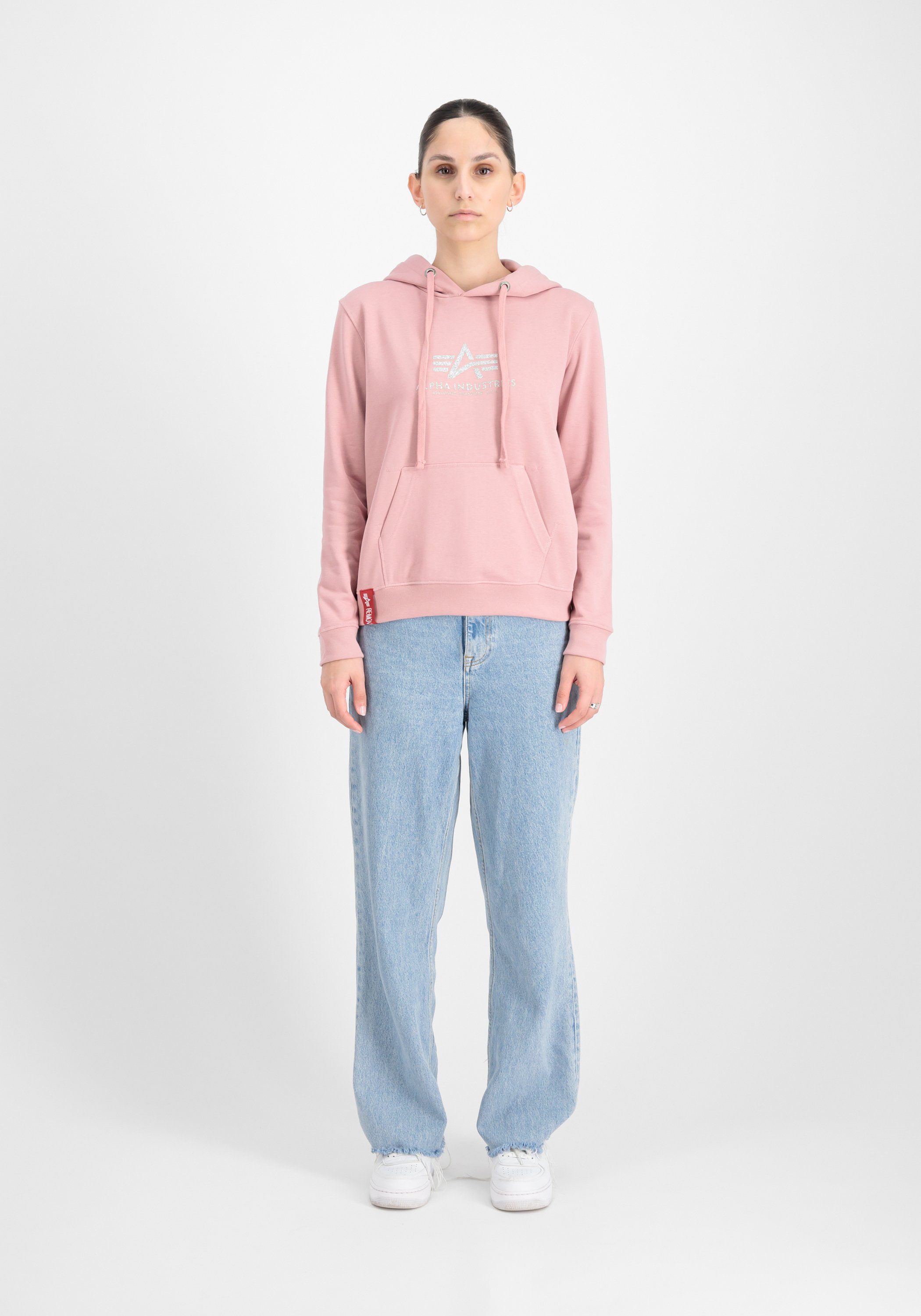 Alpha Industries Hoodie Alpha Industries Women - Hoodies New Basic Hoodie G Women