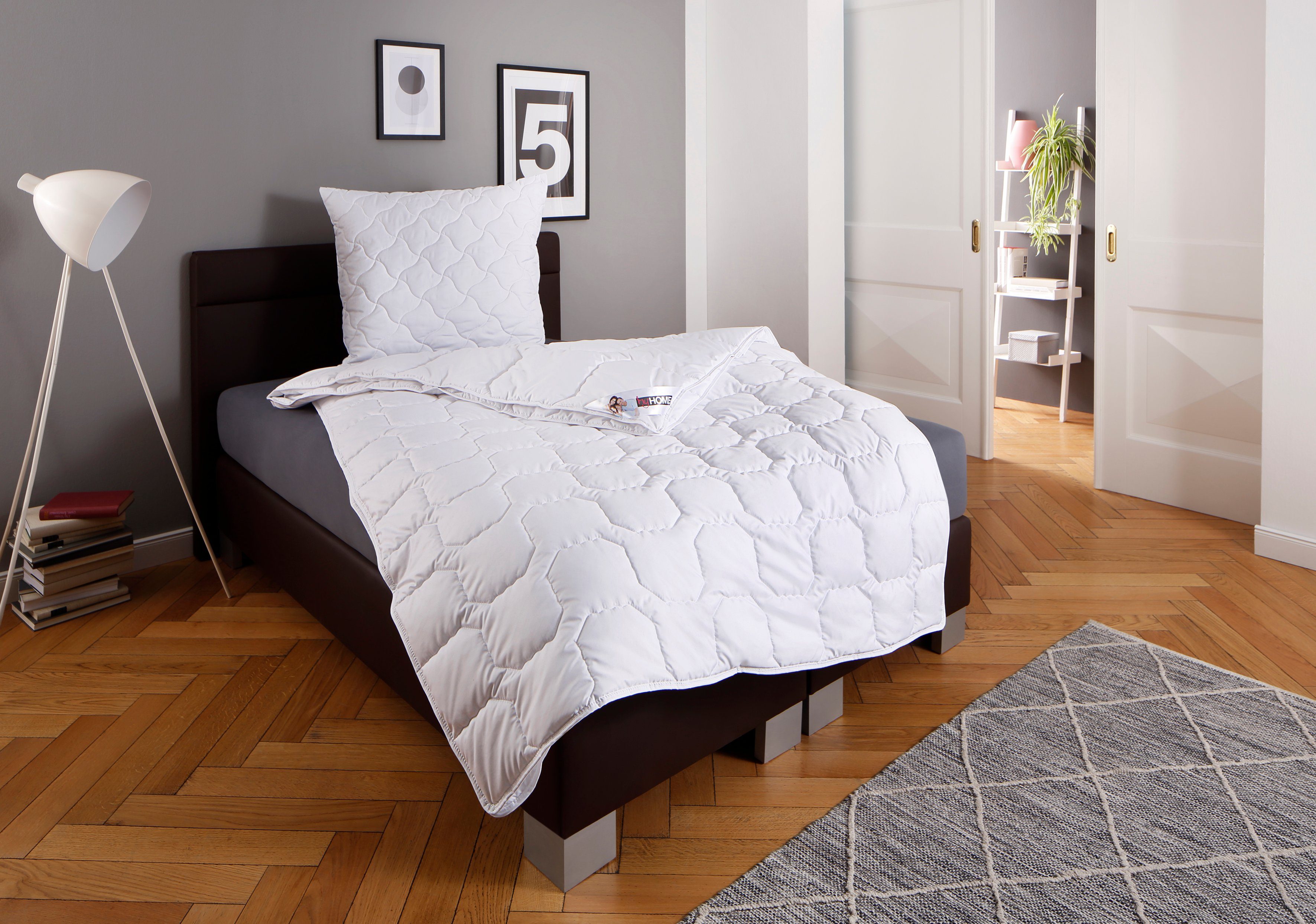 my home Synthetisch dekbed Fantasy ECO, dekbed 135x200 cm, 155x220 cm, 200x200 cm, 200x220 cm Dekbedden, zomer, winter, geschikt voor mensen met een