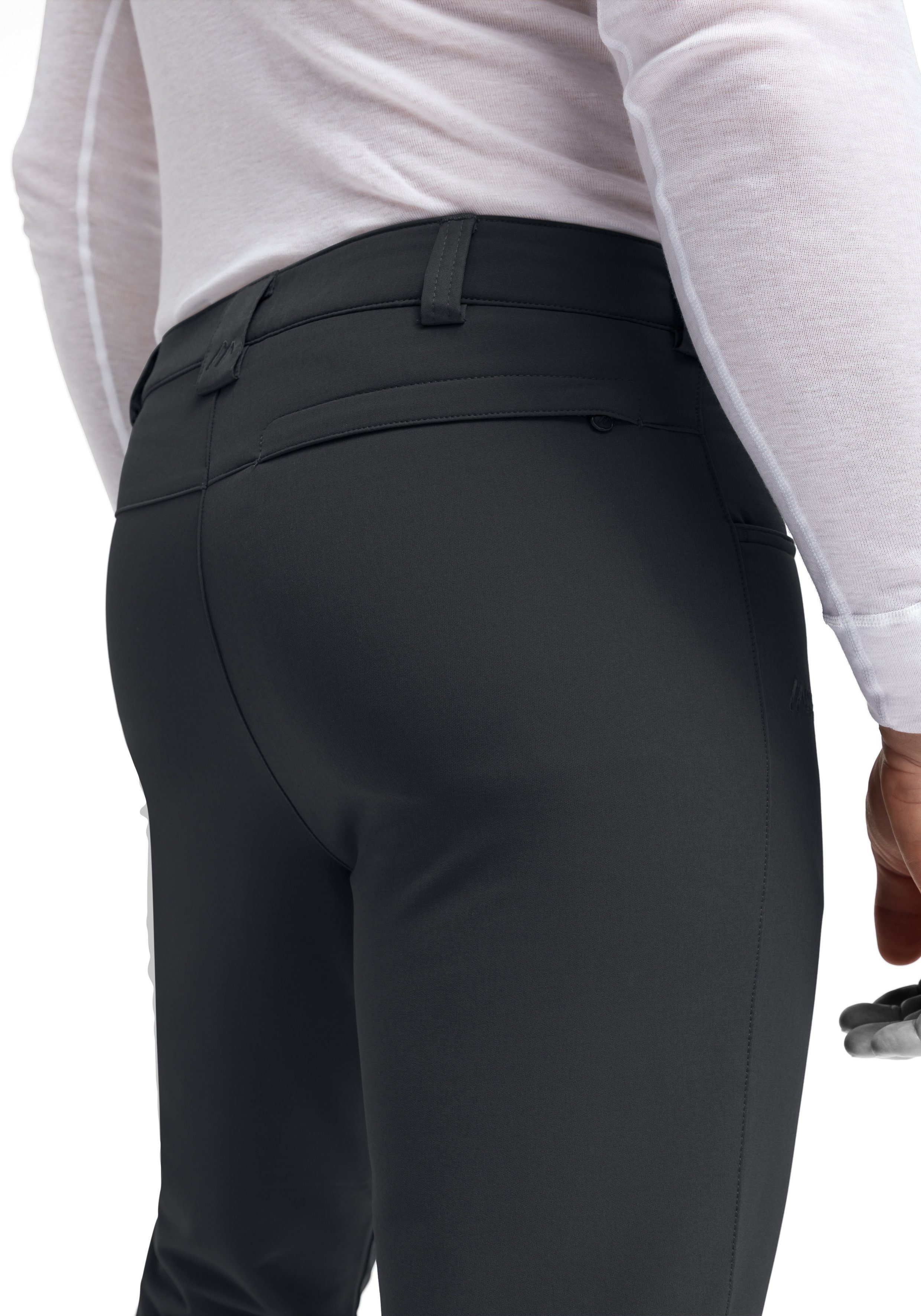 Maier Sports Functionele broek CHARLES Heren outdoorbroek, elastische broek met fleece binnenkant, regular fit