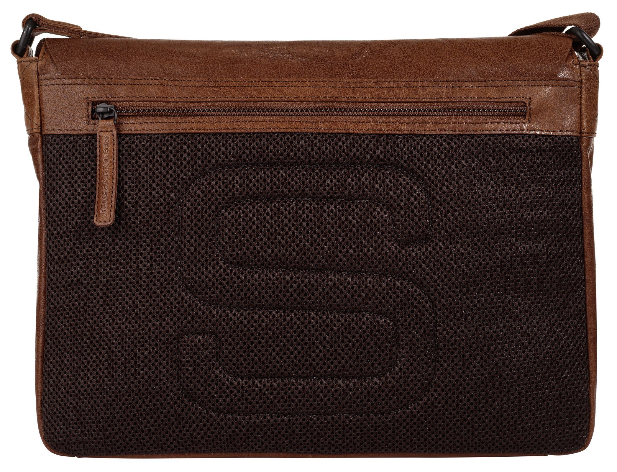 Spikes & Sparrow Messenger Bag echt leder