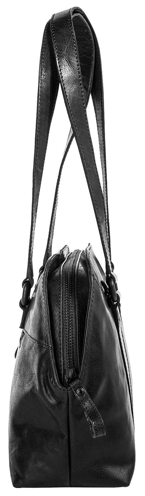 Spikes & Sparrow Tas echt leder