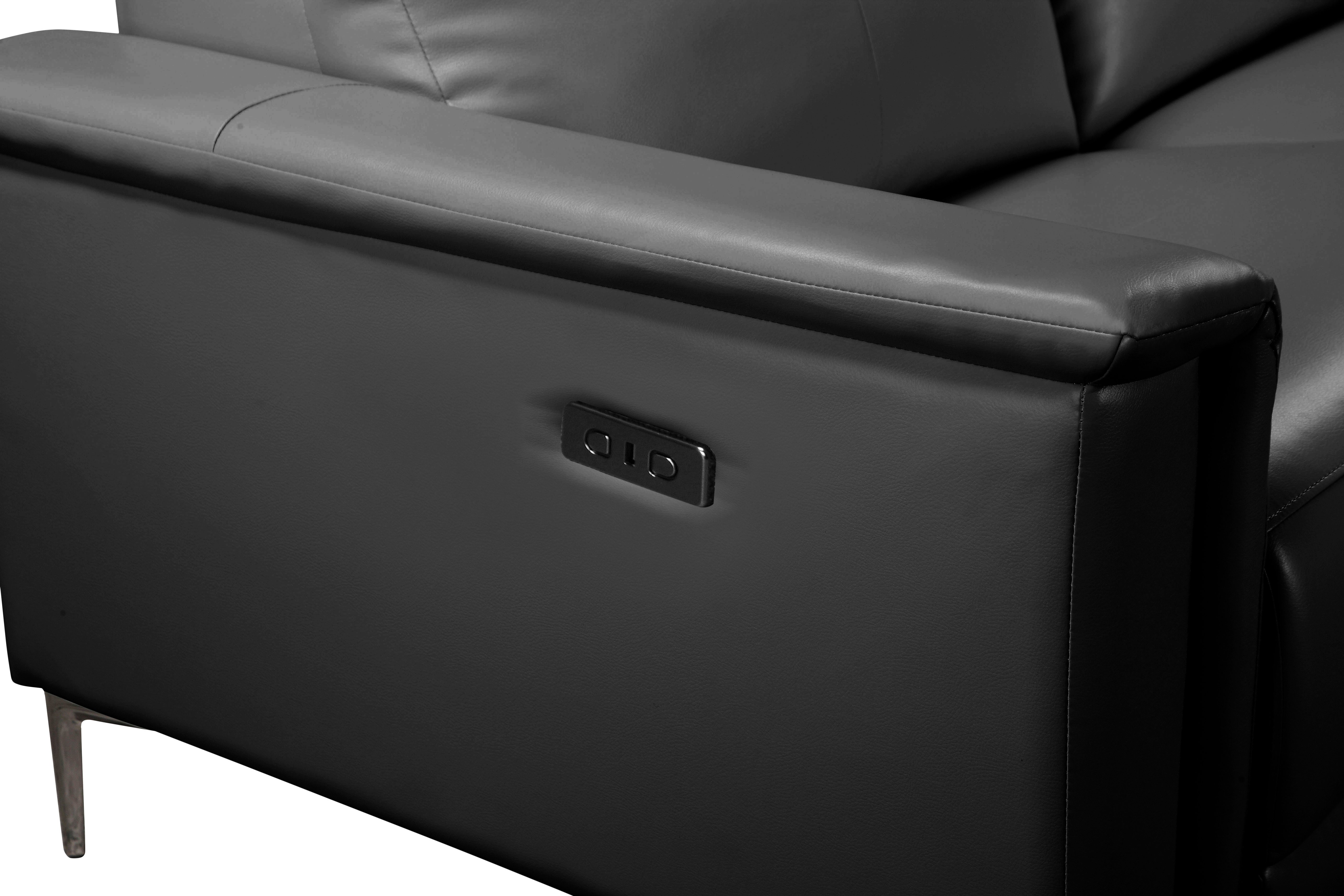 Home affaire Hoekbank Lund, L-vorm, 261 cm, handmatige of elektrische relaxfunctie (met USB-A)