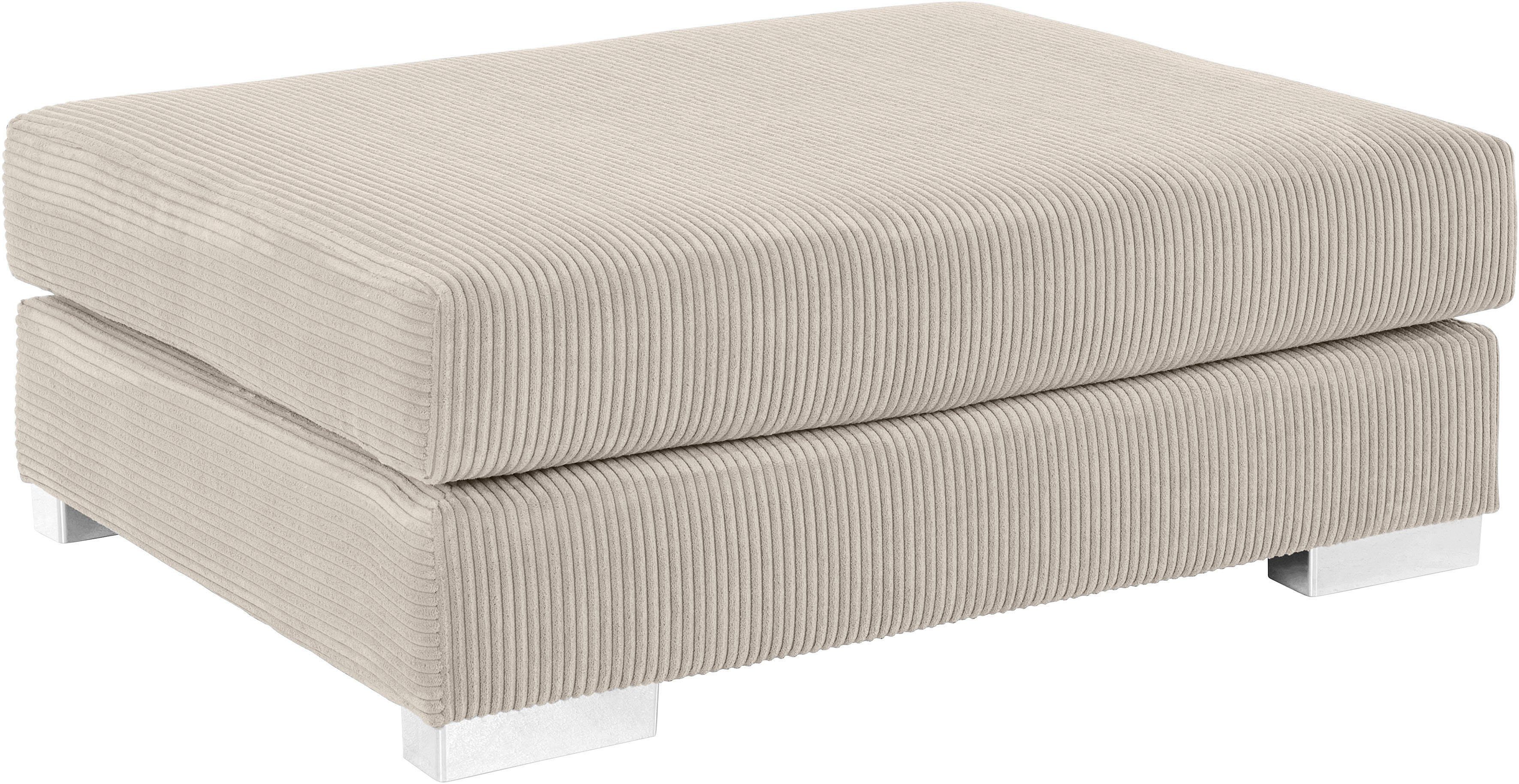 Home affaire Hocker VASCO inclusief comfortabele binnenvering, vrij plaatsbaar