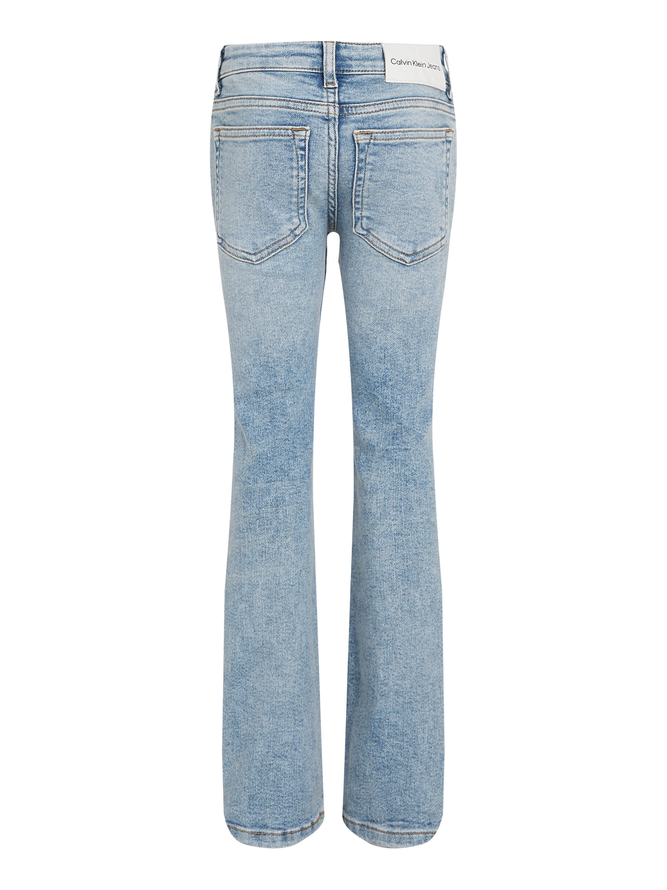 Calvin Klein Wijd uitlopende jeans MR FLARE LIGHT BLUE DENIM