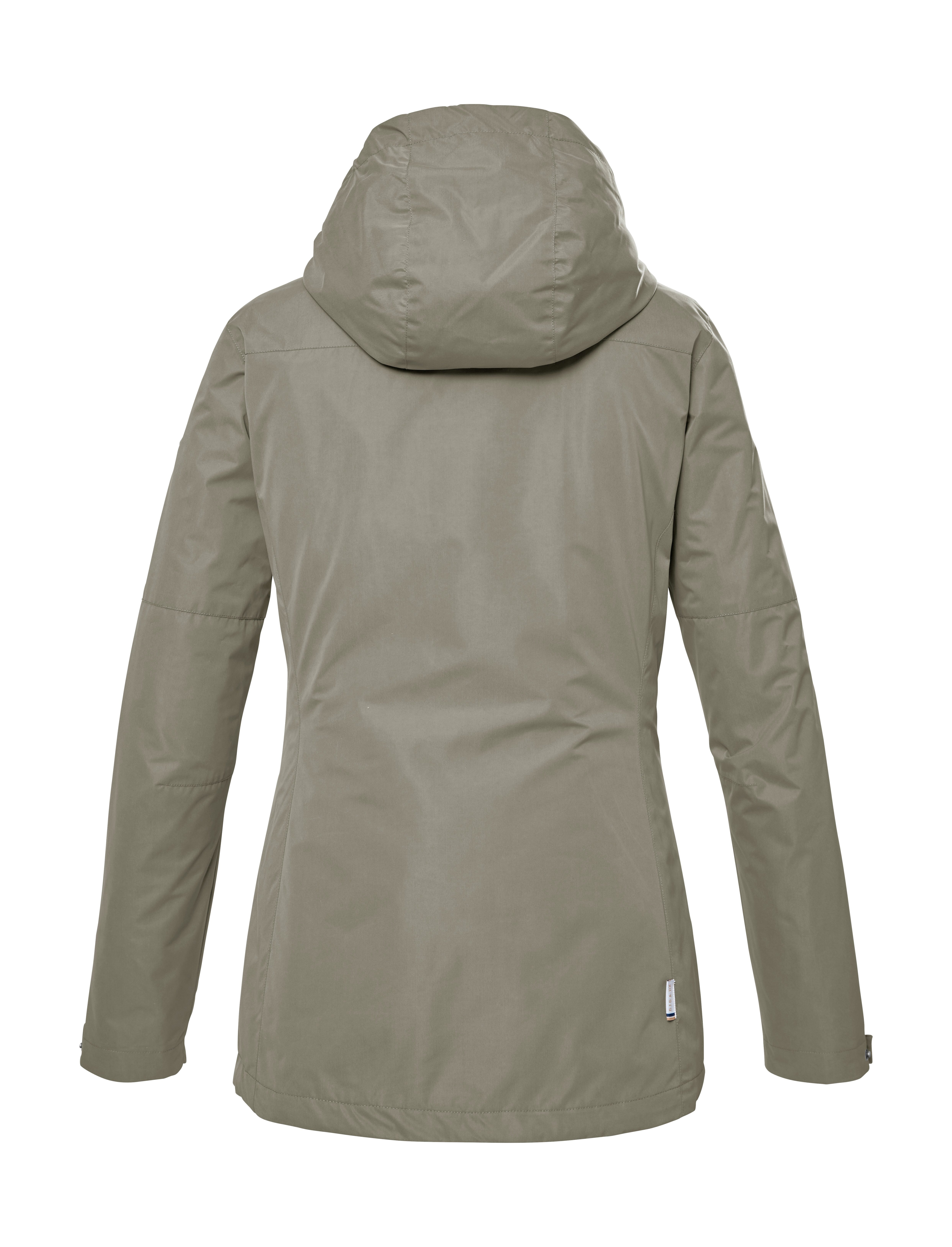 G.I.G.A. DX by killtec Functioneel jack GS 18 WMN JCKT Waterafstotende jas met capuchon, kinbescherming en veel opbergruimte