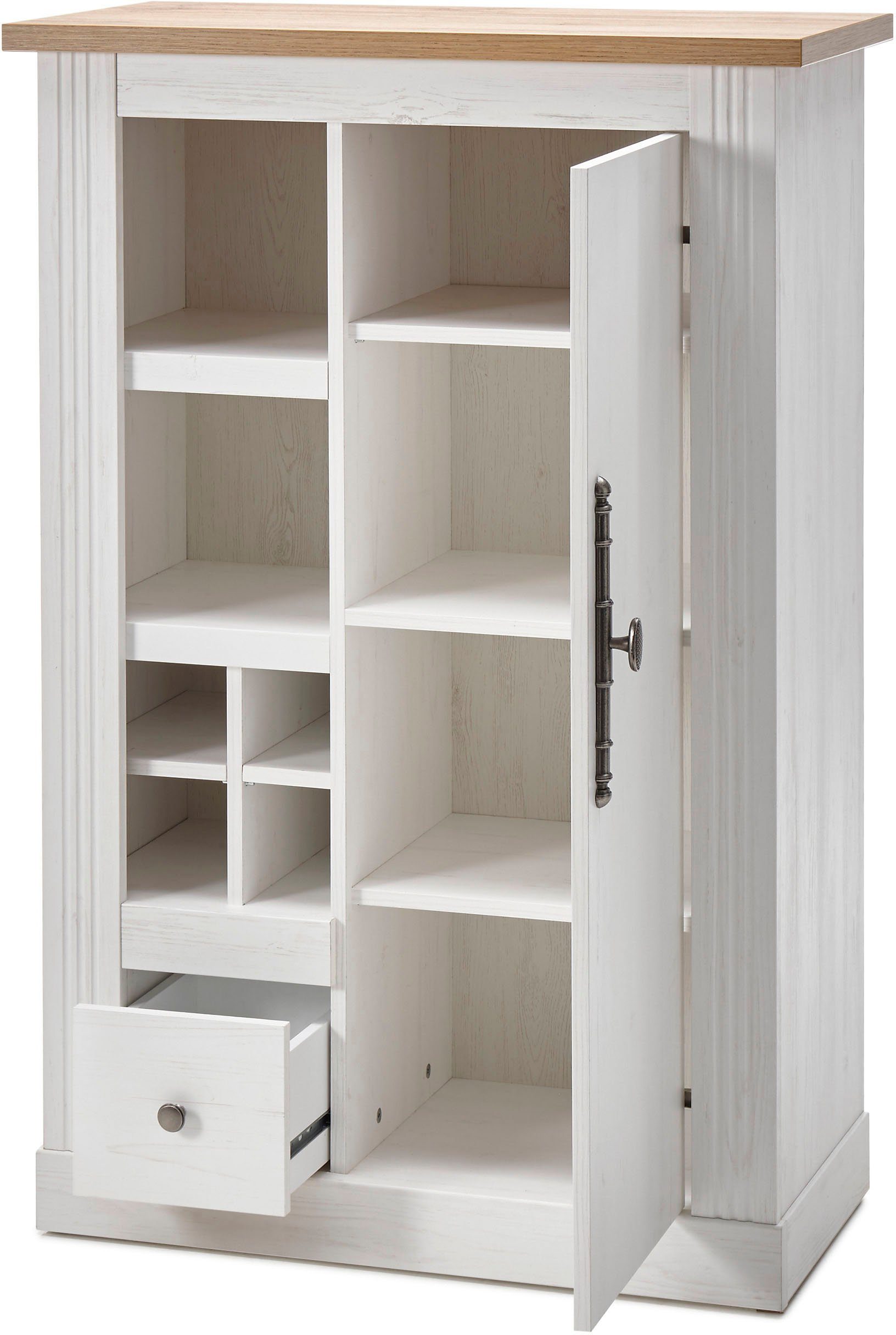 Home affaire Wandmeubel Westminster in romantische landelijke stijl (set, 3 stuks)