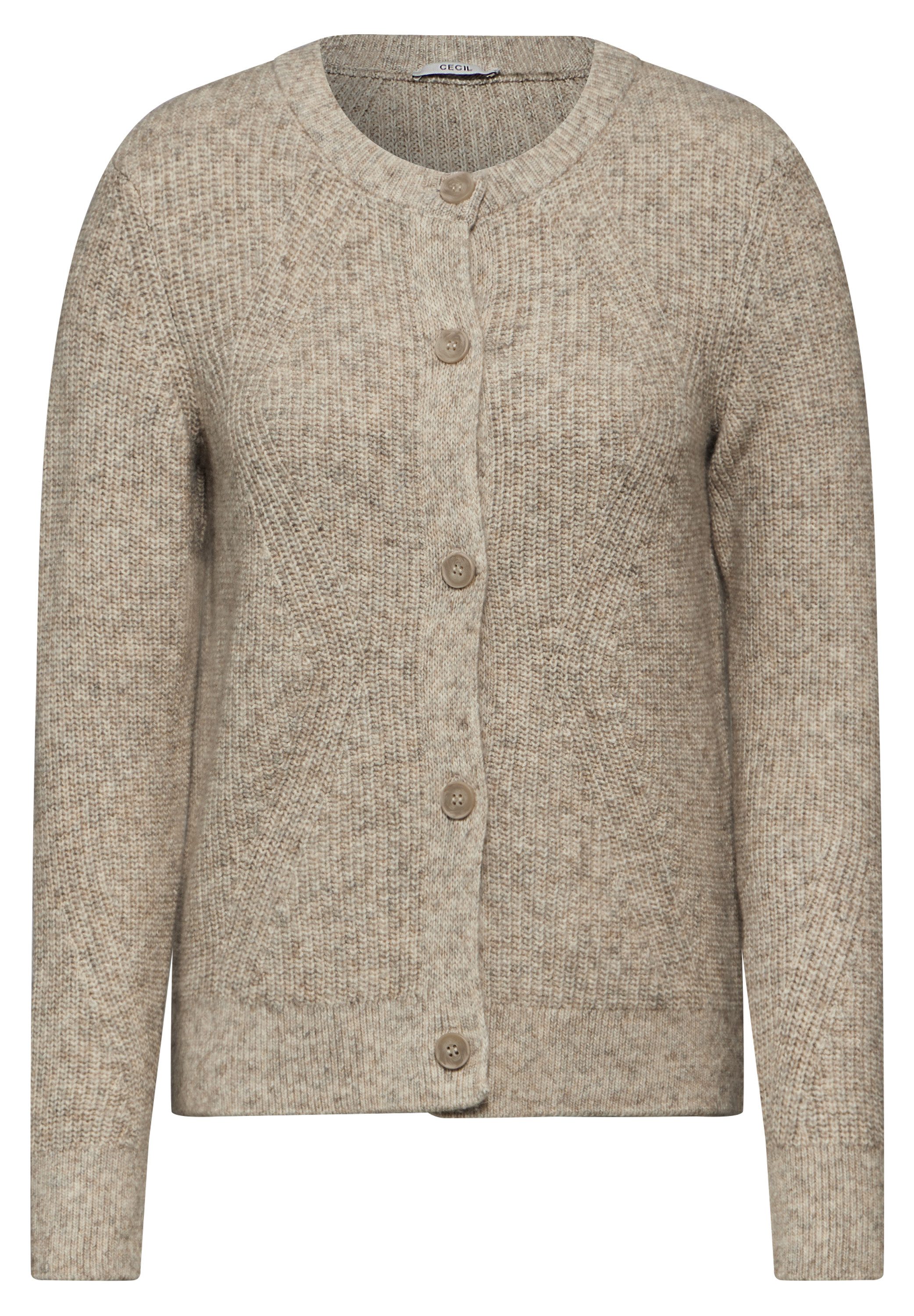 Cecil Vest in gemêleerde look