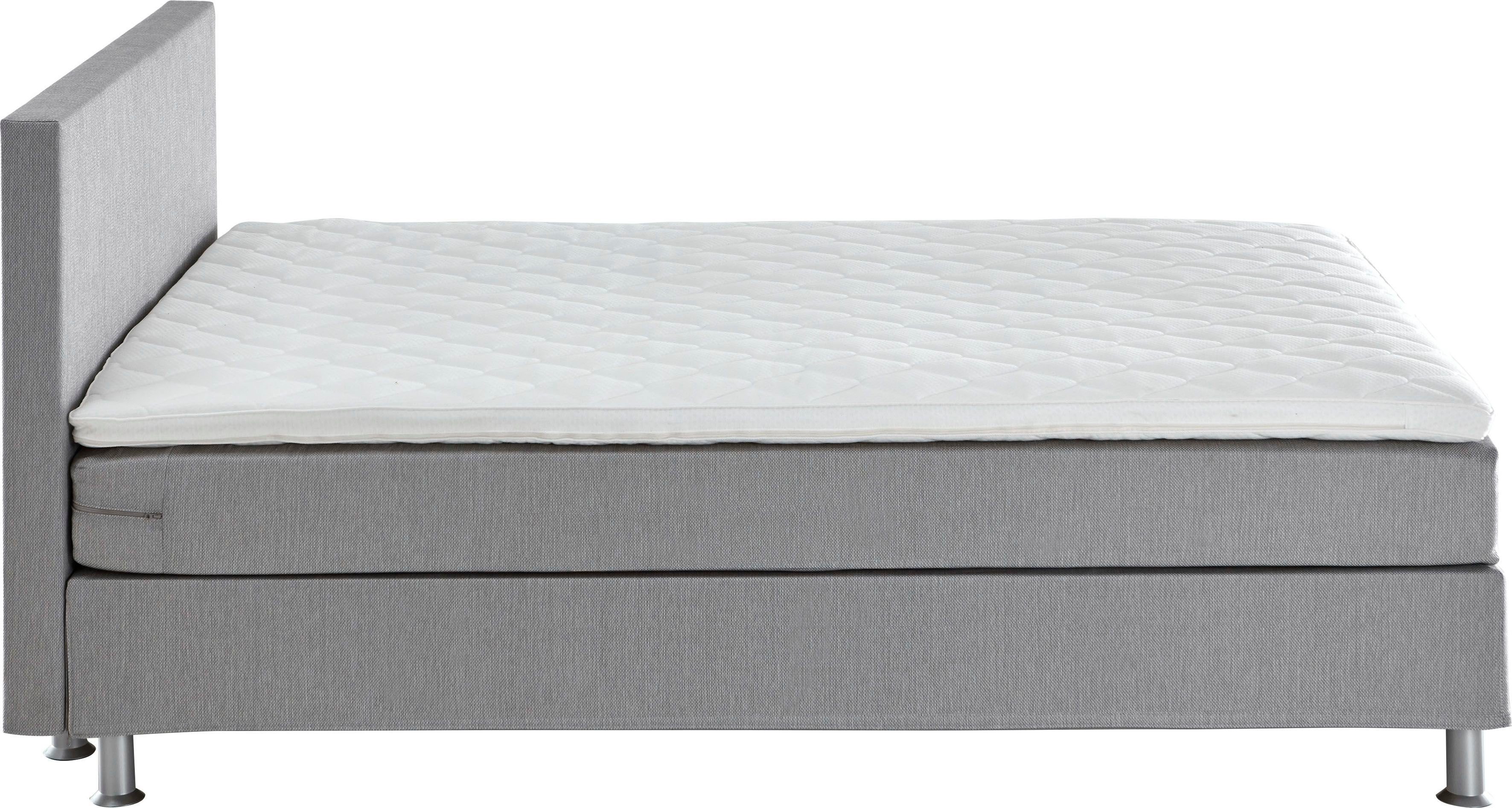 ATLANTIC home collection Boxspring Edison inclusief bonell-binnenveringsmatras en topmatras