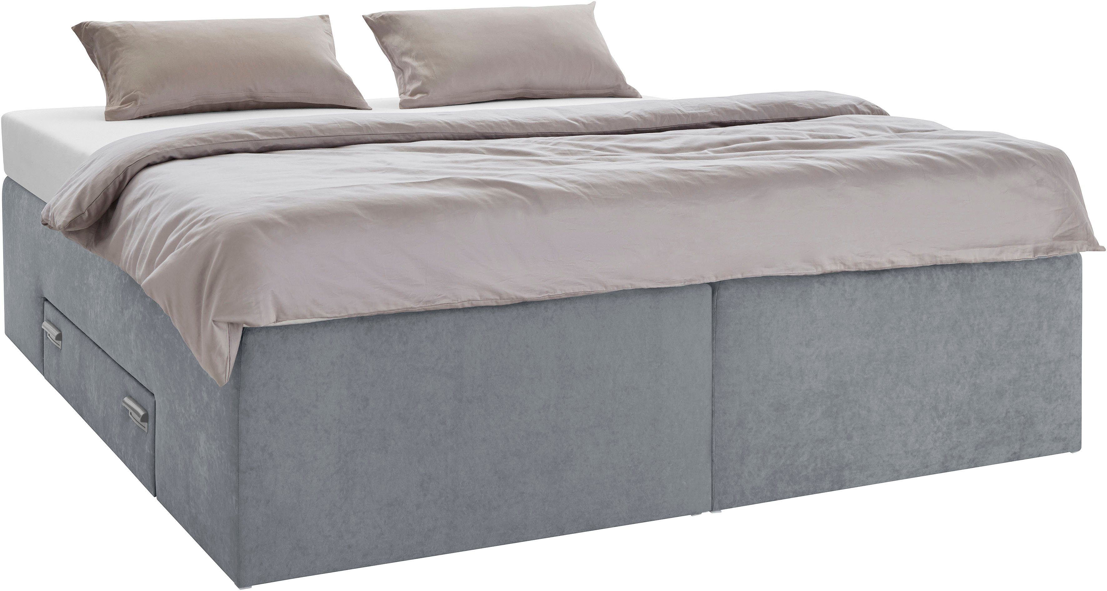 Westfalia Polsterbetten Boxspring met geïntegreerde lade, vrij plaatsbaar