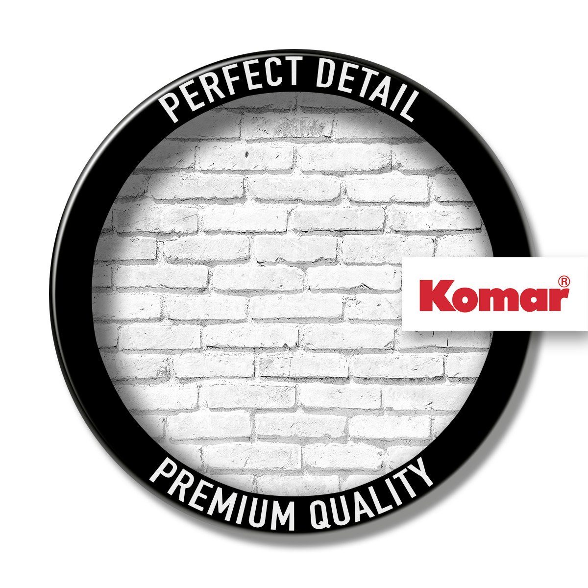 Komar Fotobehang Vlies - Brick Wall - Afmeting 368 x 248 cm (1 stuk)