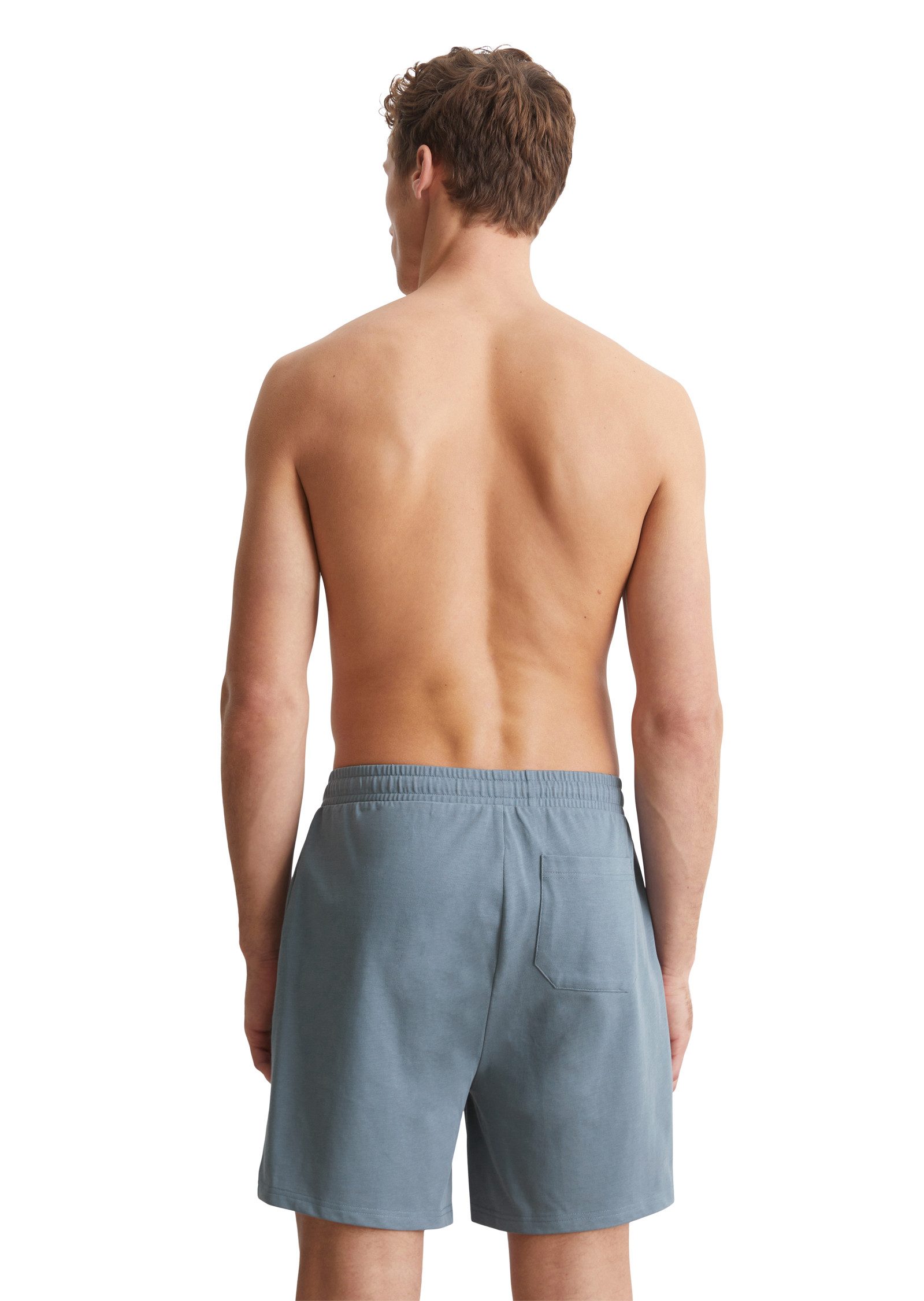 Marc O'Polo Short Mix & Match Cotton Met elastische taille
