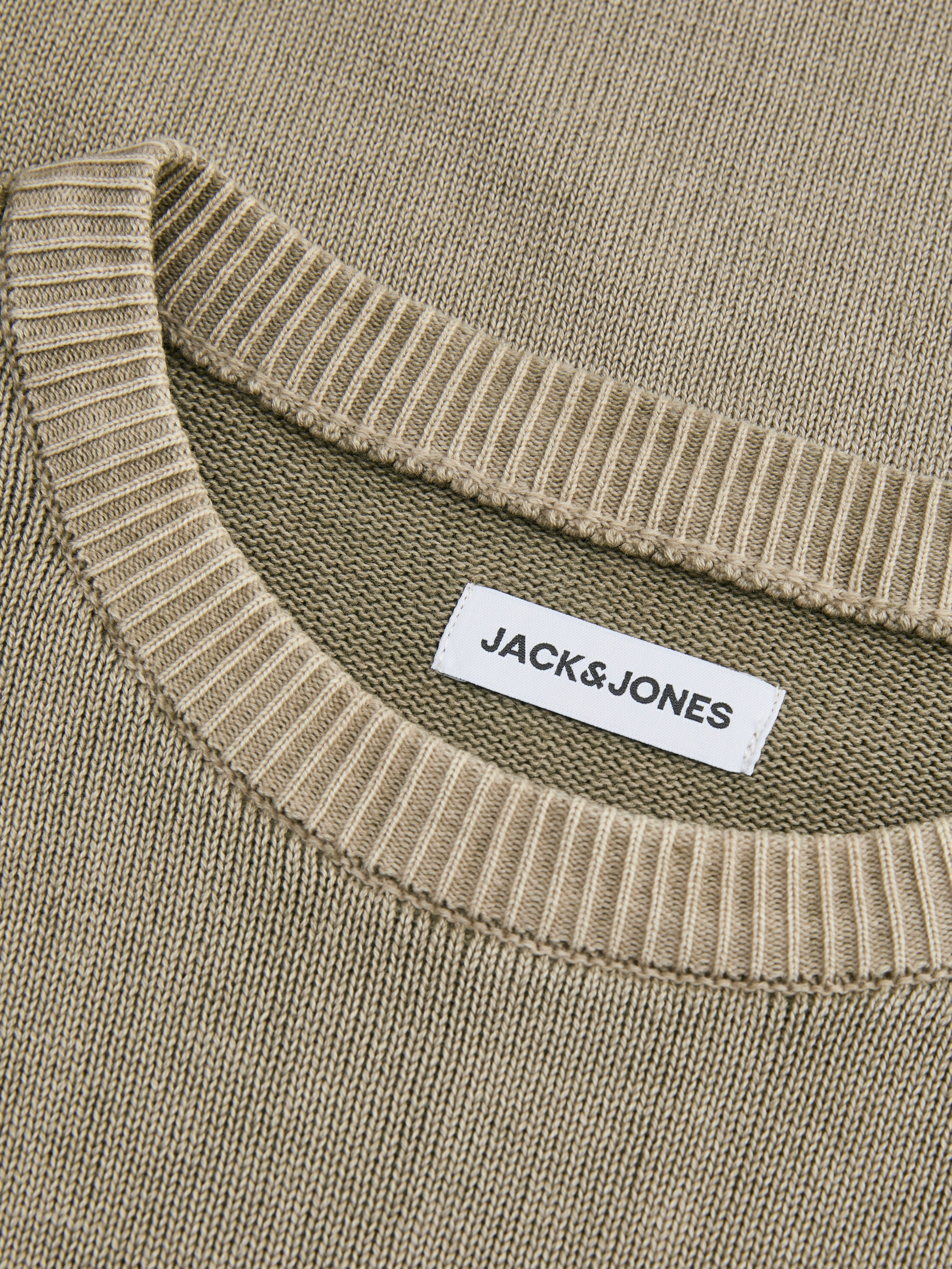 Jack & Jones Trui met ronde hals JJECHARGE FADED KNIT CREW NECK NOOS