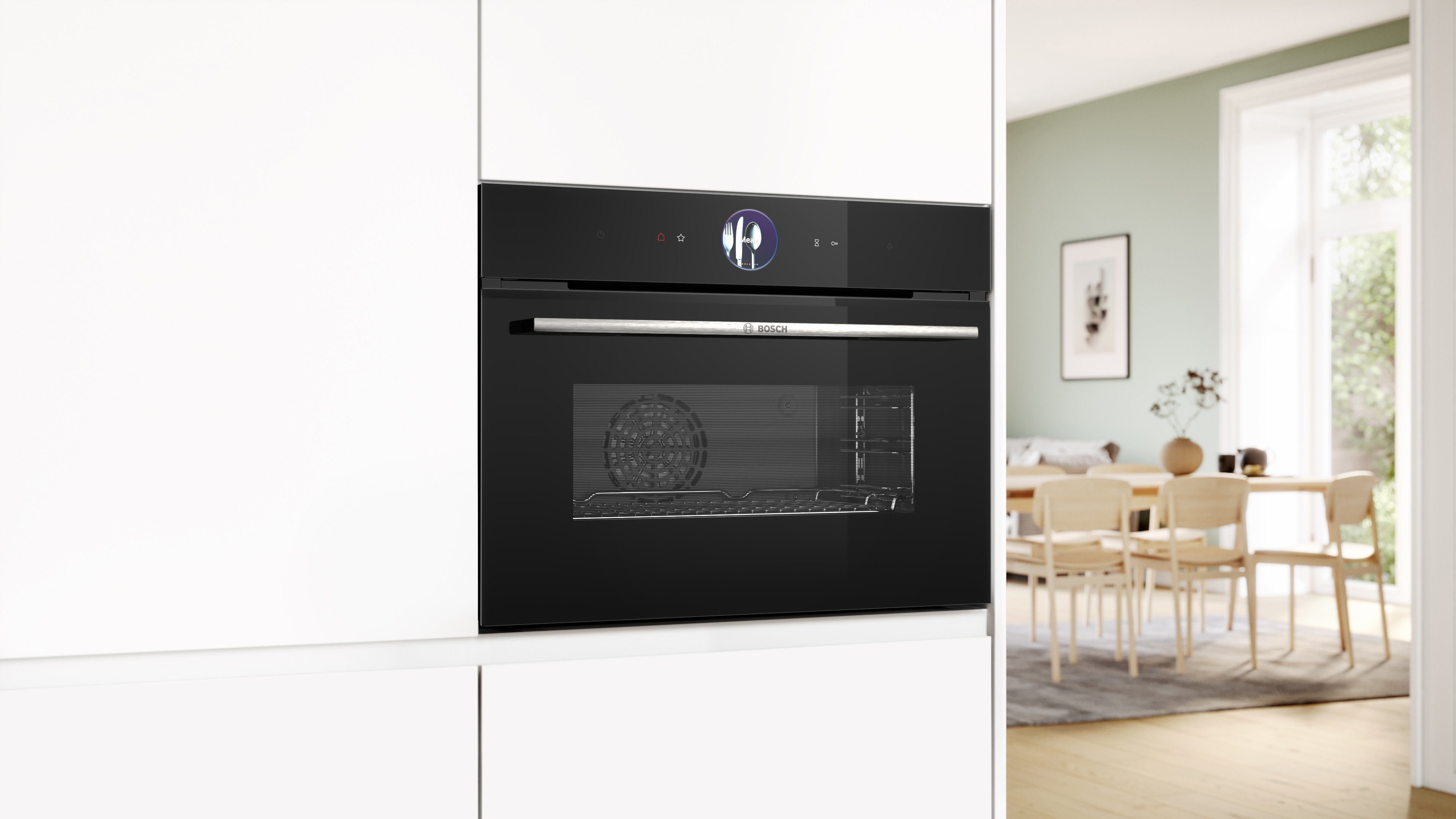 BOSCH Inbouw stoomoven CSG7361B1 AirFry-functie