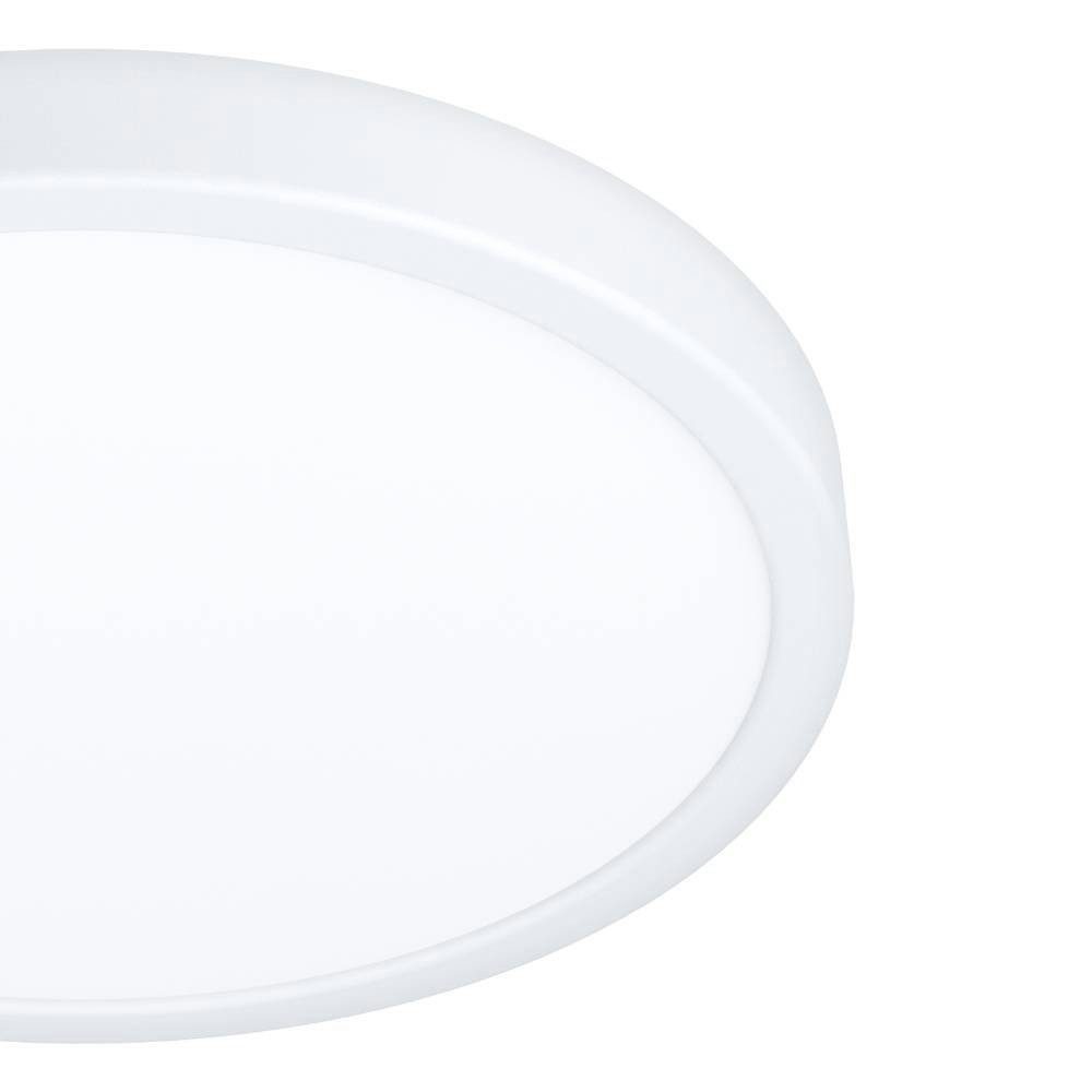 EGLO Plafondlamp FUEVA 5 Plafondlamp, IP44, lage opbouwhoogte, 20 Watt, Rond (1 stuk)