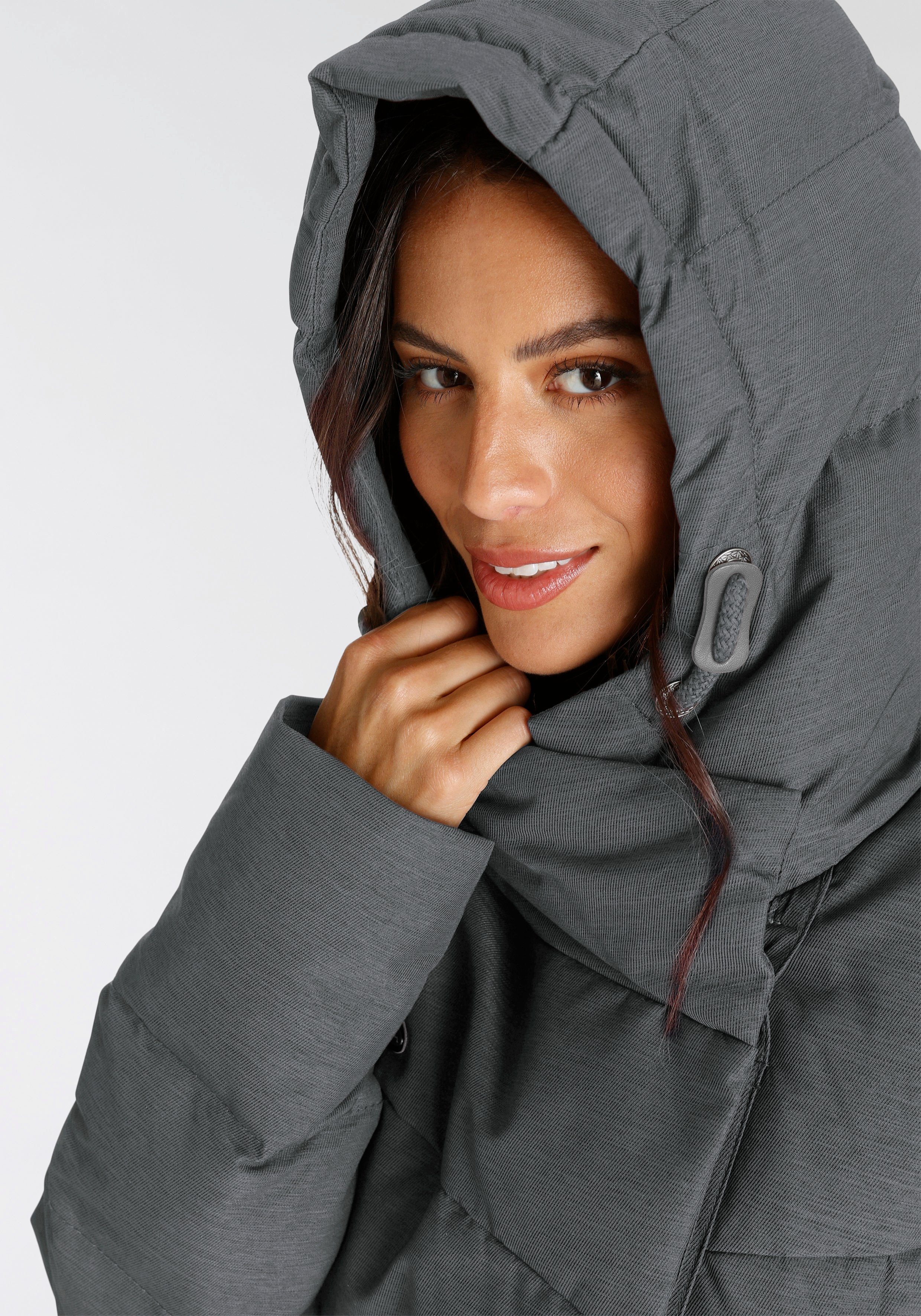 Ragwear Gewatteerde jas PAVLINNA O stijlvolle, gewatteerde winterparka met capuchon