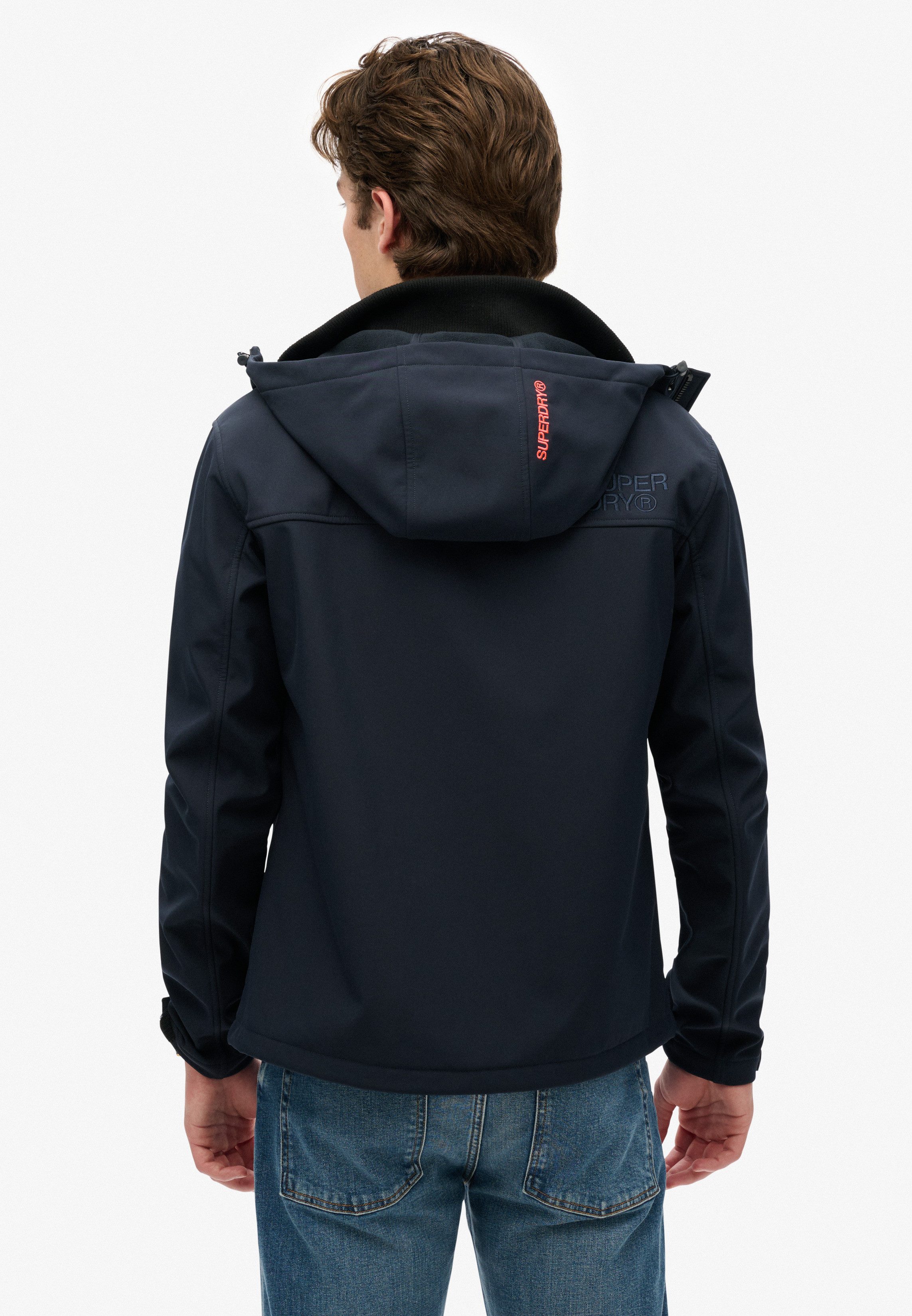 Superdry Outdoorjack HOODED SOFT SHELL TREKKER JKT