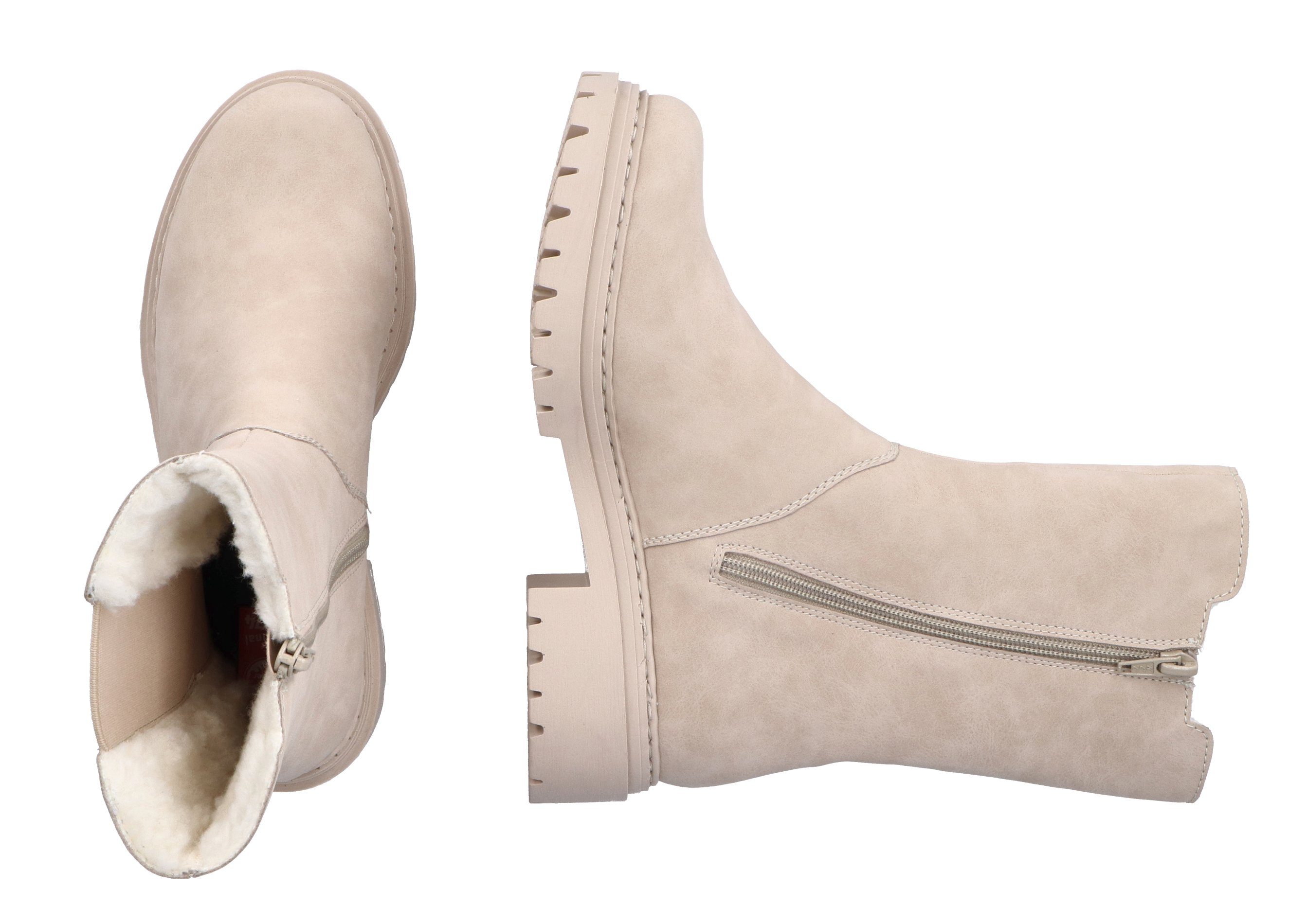 Rieker Chelsea-boots met brede stretch aan de zijkant