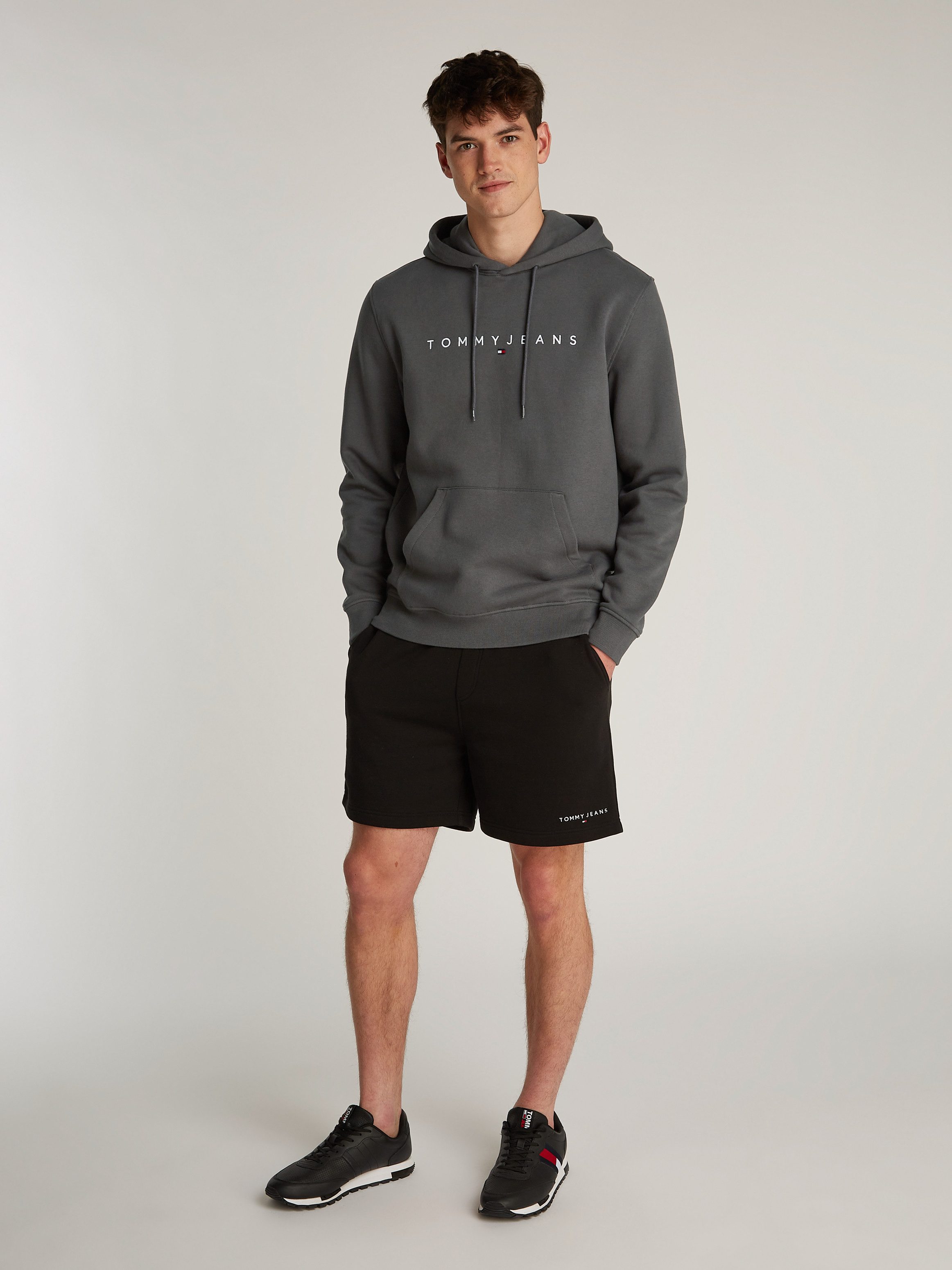 TOMMY JEANS Hoodie TJM REG LINEAR LOGO HOODIE EXT