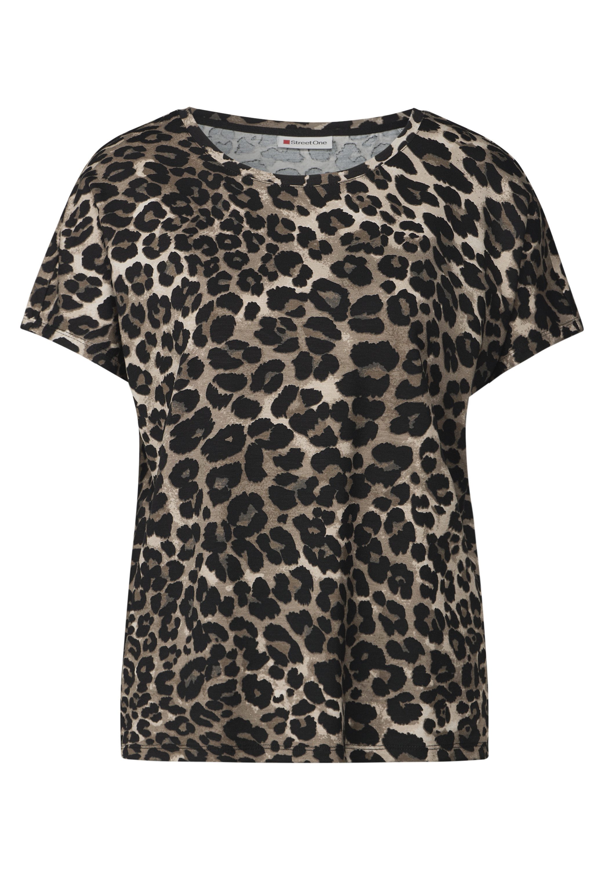 STREET ONE Shirt met print met animal-print