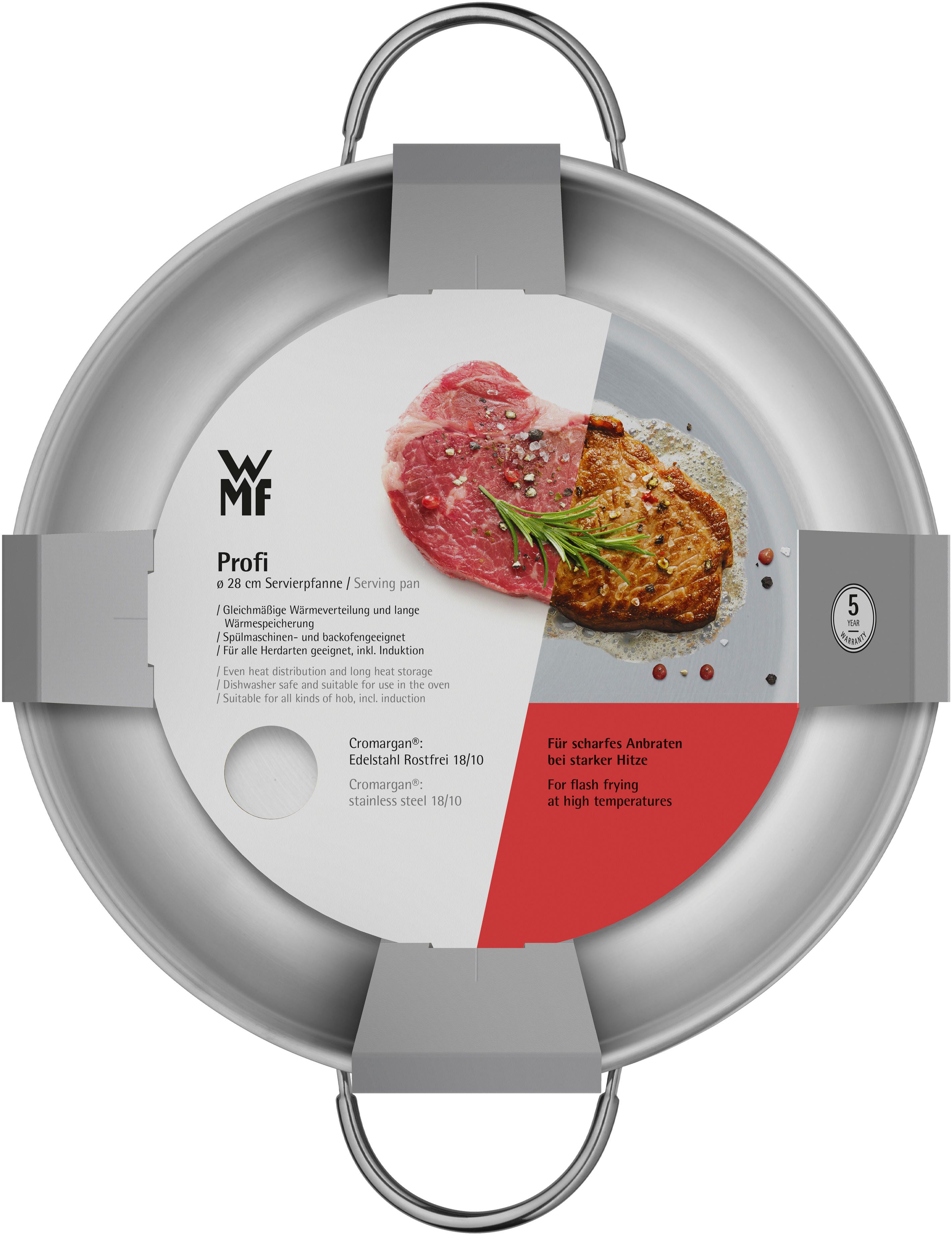 WMF Serveerpan Profi 28 cm, transtherm-alle kookplaten (1-delig)