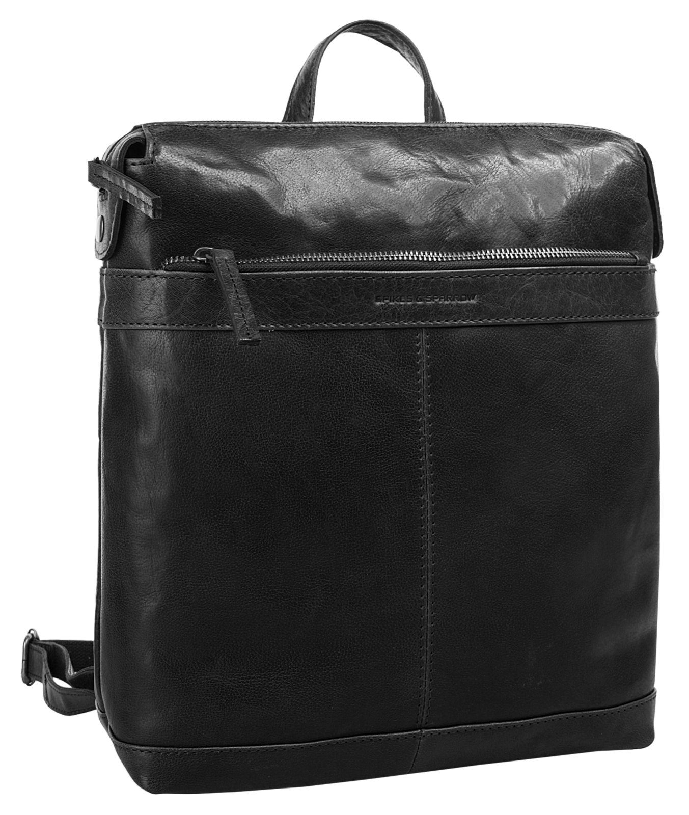 Spikes & Sparrow Laptoprugzak echt leder